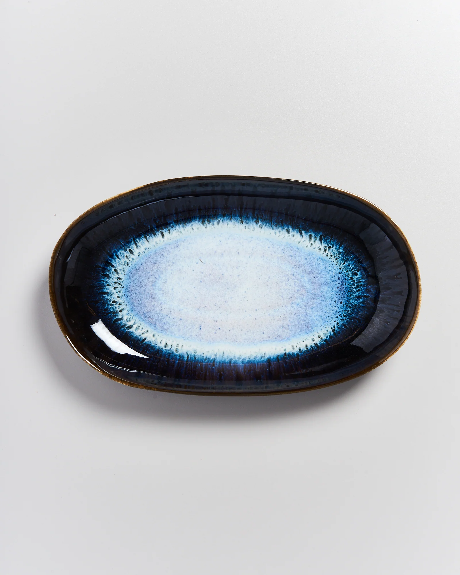 Alcachofra Servierplatte L schwarzblau - Image 4