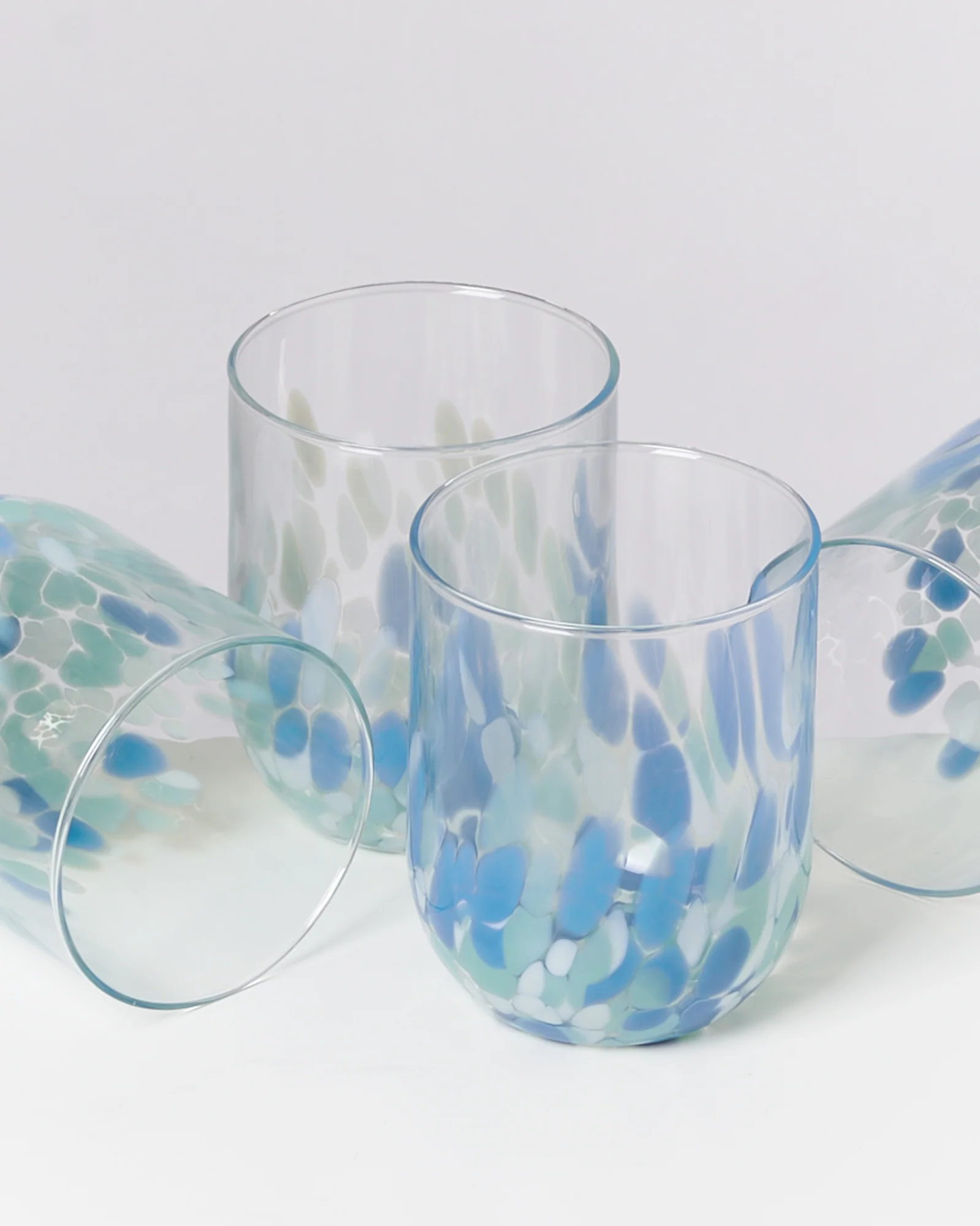 Alegria Glas groß blau 4er-Set - Image 2
