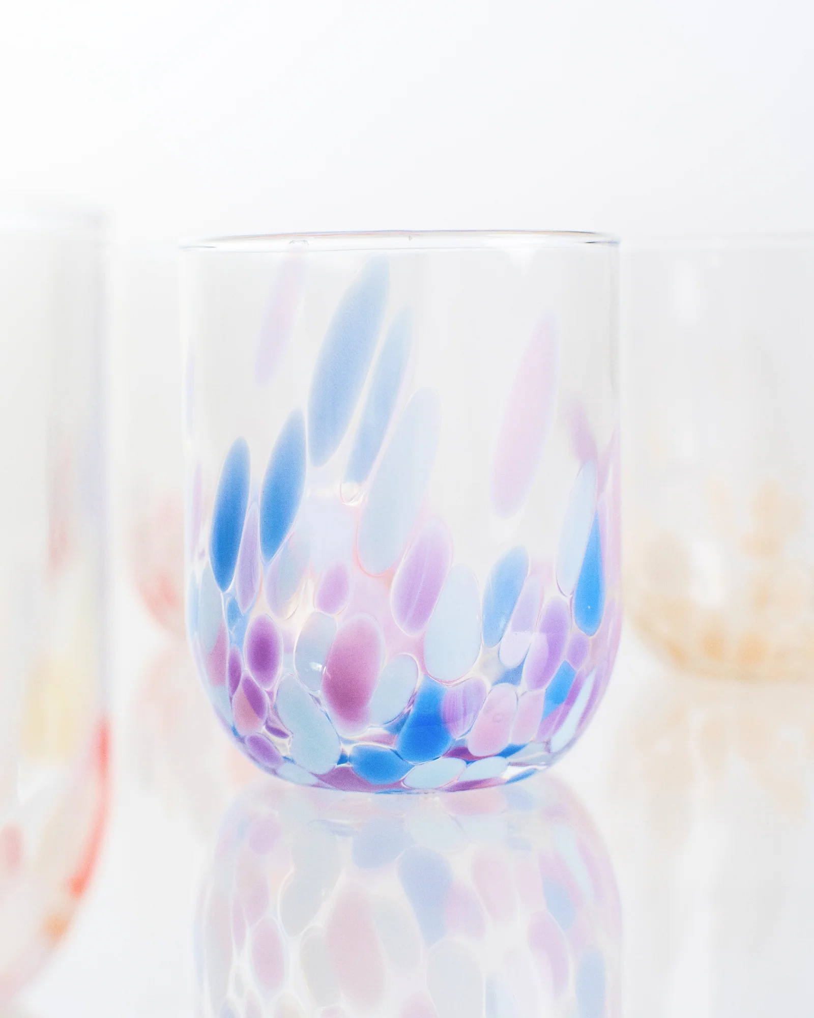 Alegria Glas groß lila blau - Image 2
