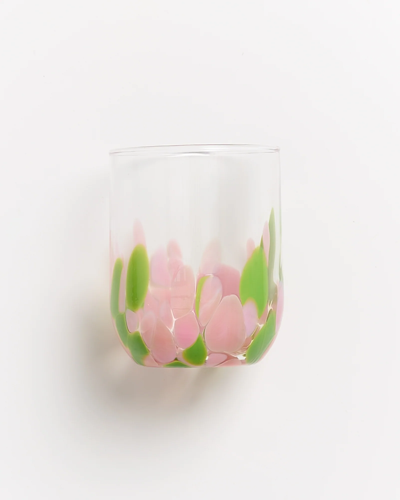 Alegria Glas groß rosa grün - Image 3