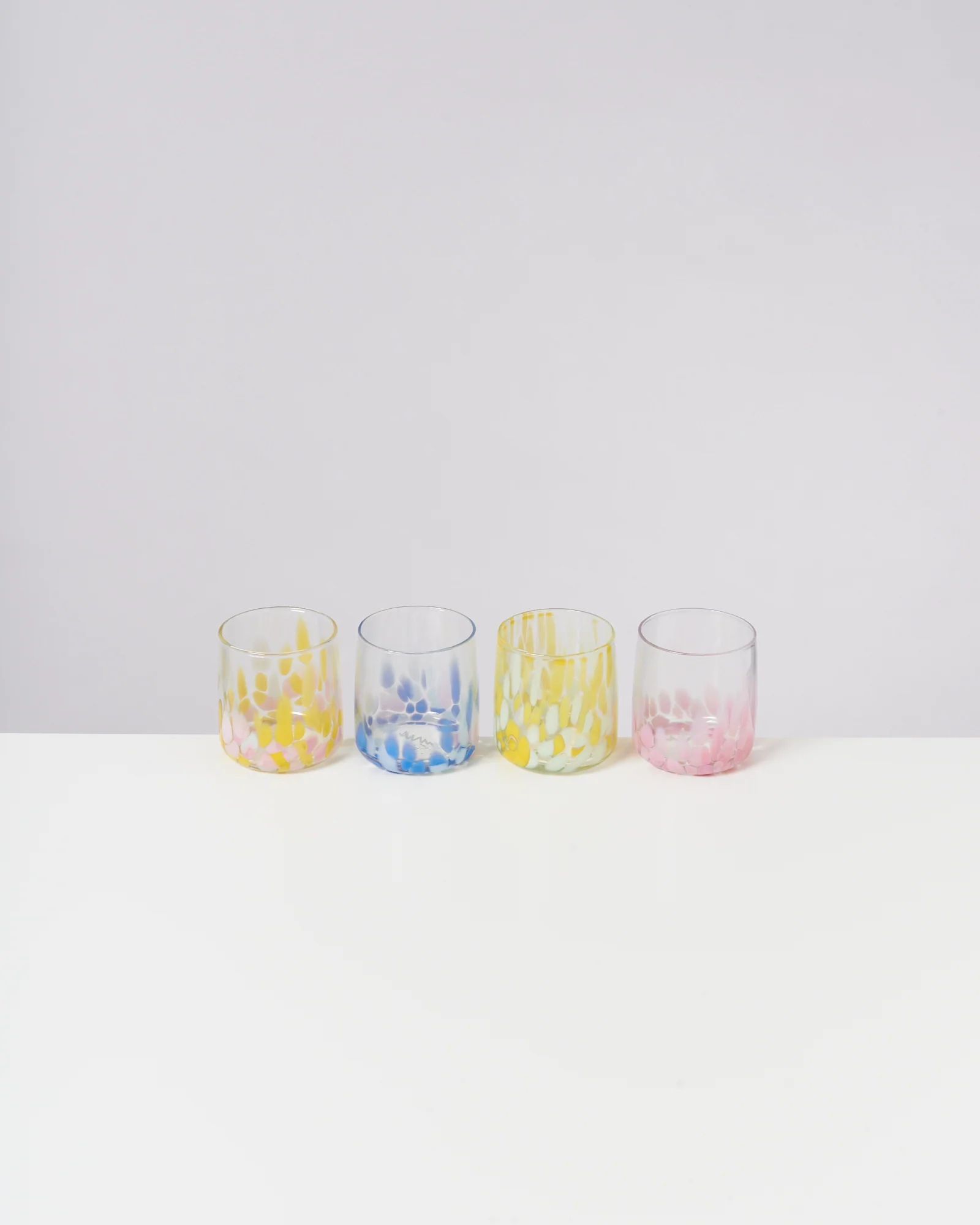 Alegria Glas klein blau rosé - Image 3