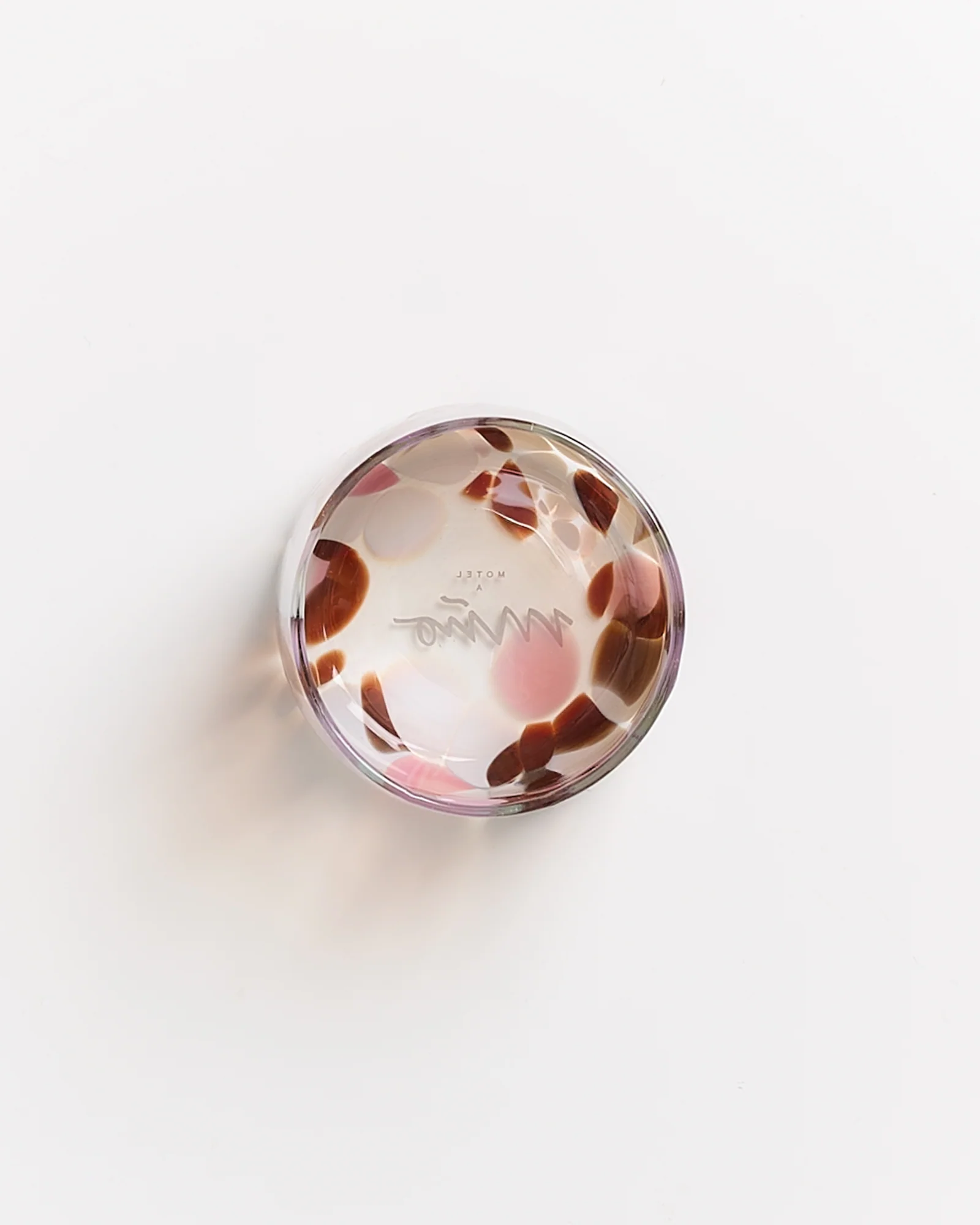 Alegria Glas klein bernstein rosa - Image 4