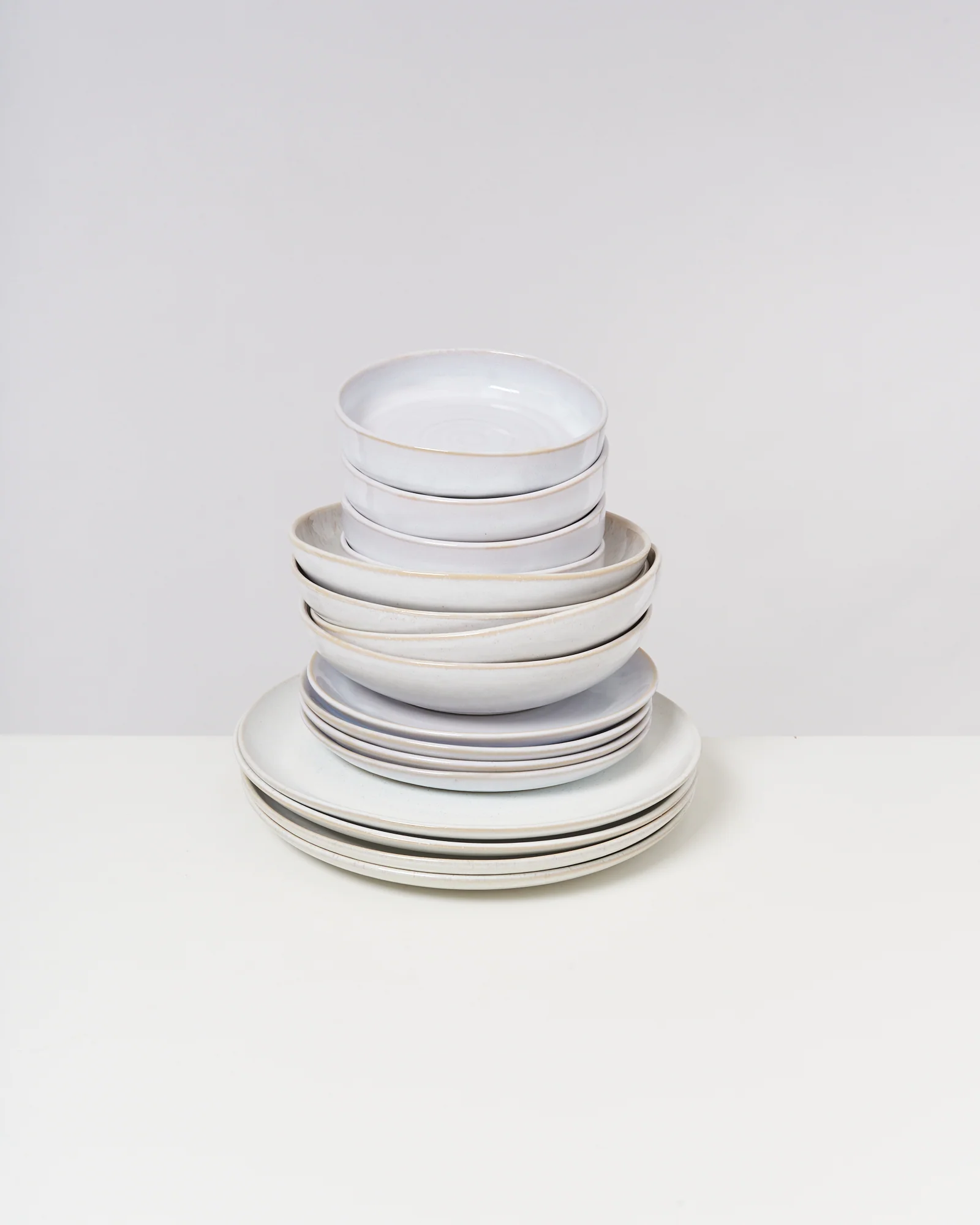 Geschirr-Set All white weiß 16-teilig