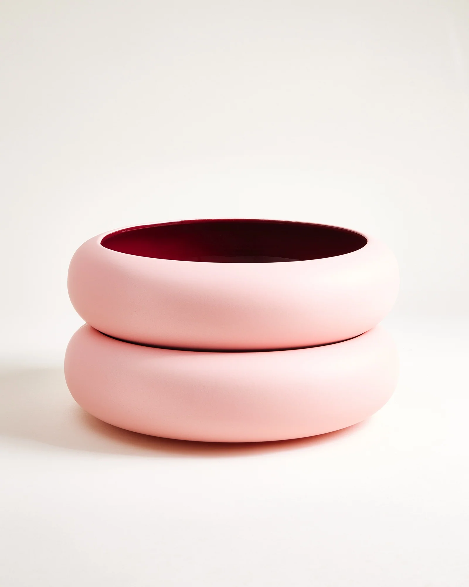 Alva Obstschale rosa bordeaux - Image 3