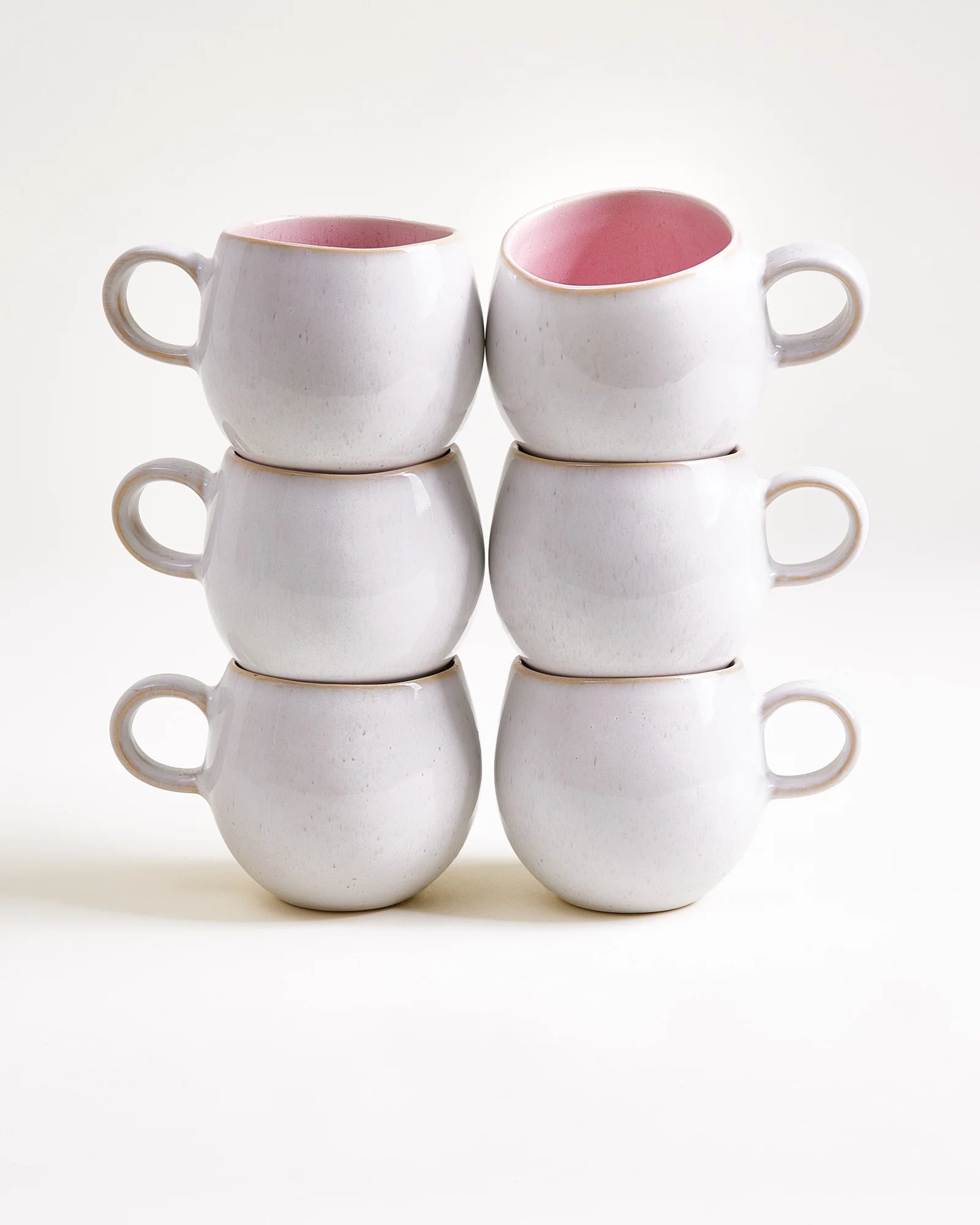 Areia Tasse klein rosé 6er-Set