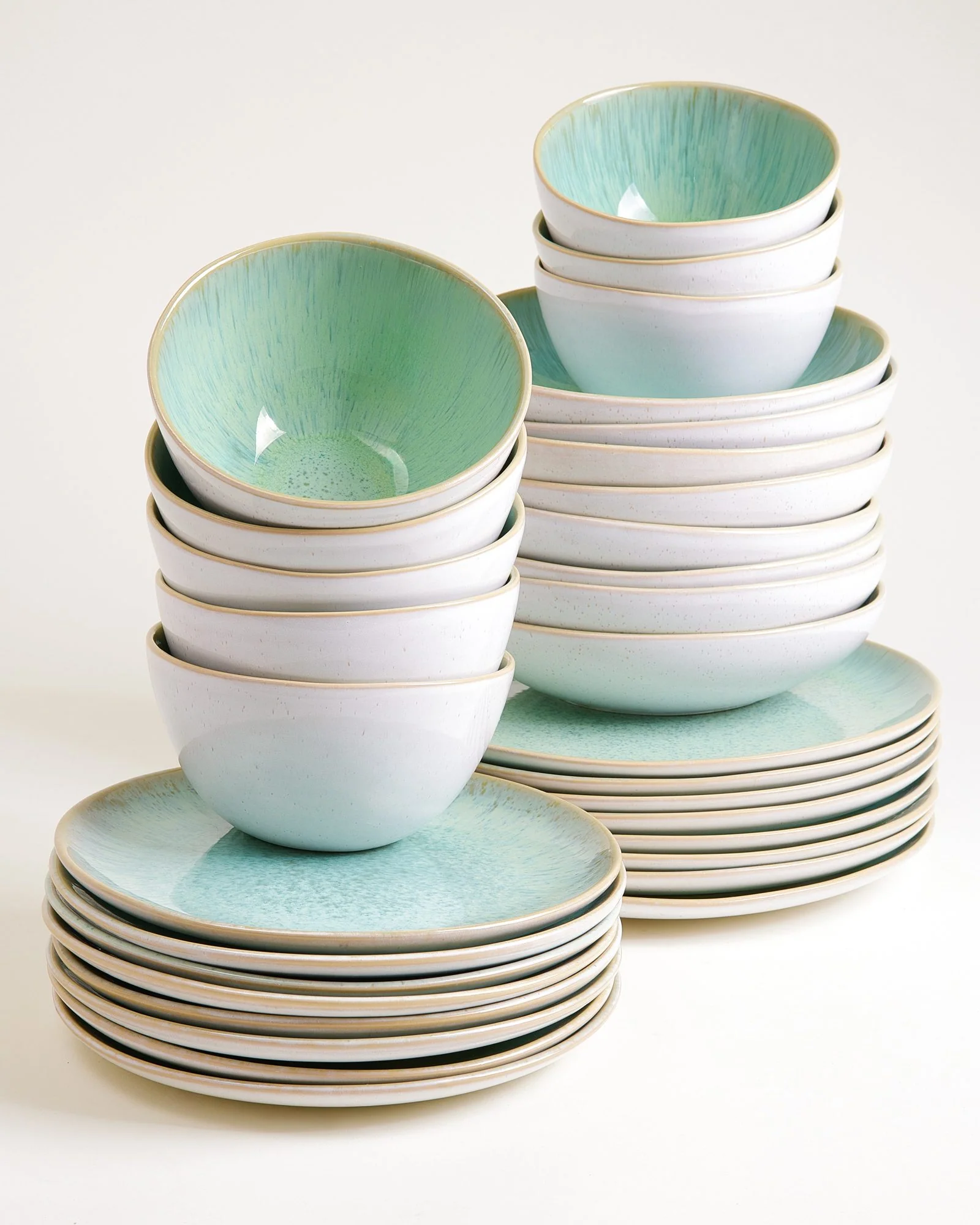 Areia Geschirr-Set mint 32-teilig