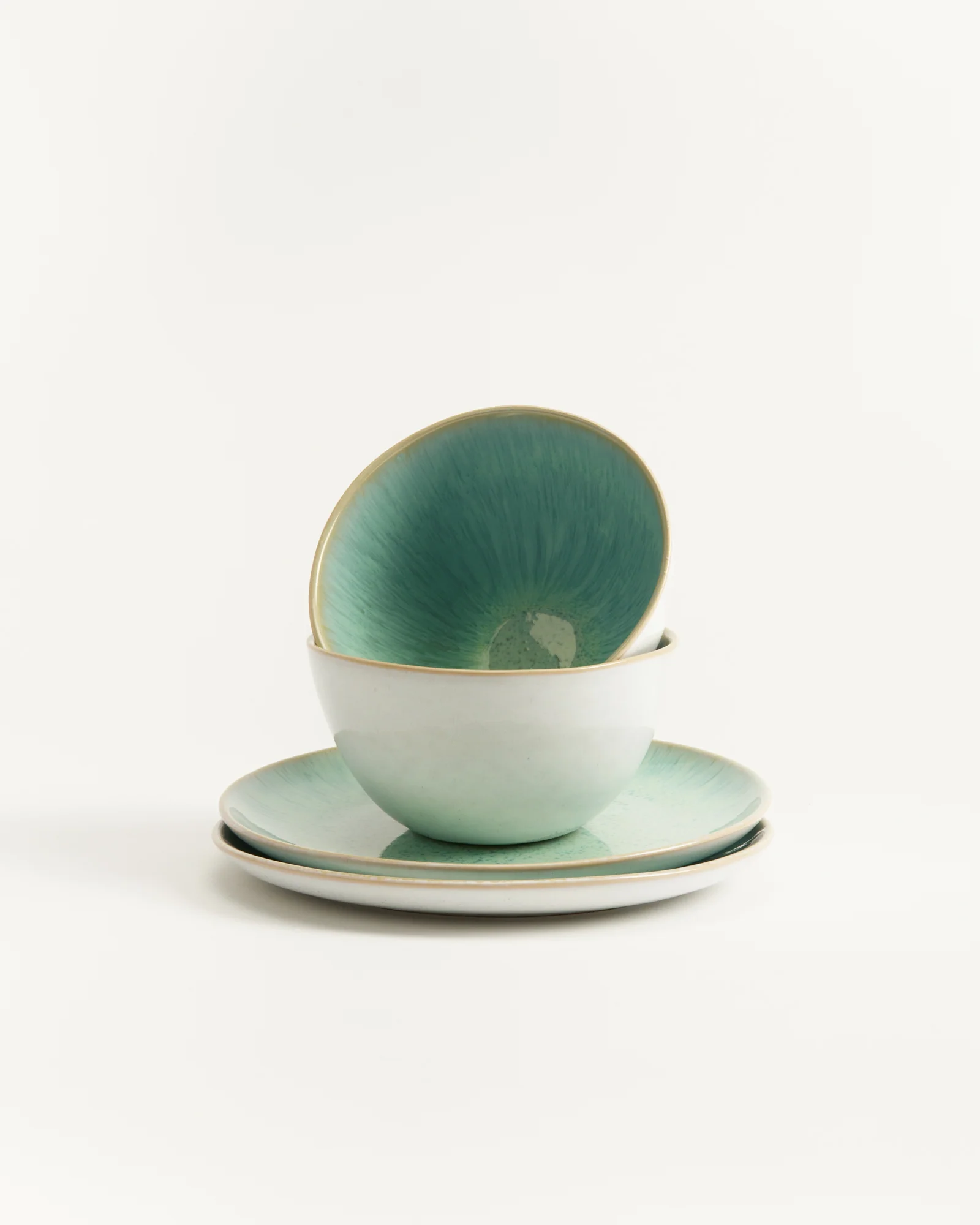 Areia Frühstücks-Set mint 4-teilig - Image 2