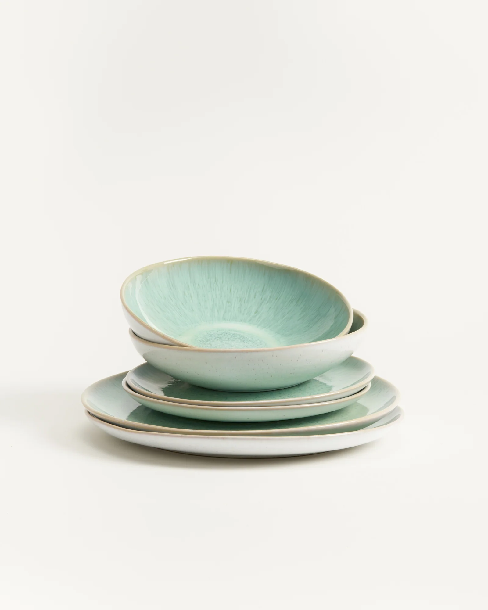 Areia Dinner-Set mint 6-teilig