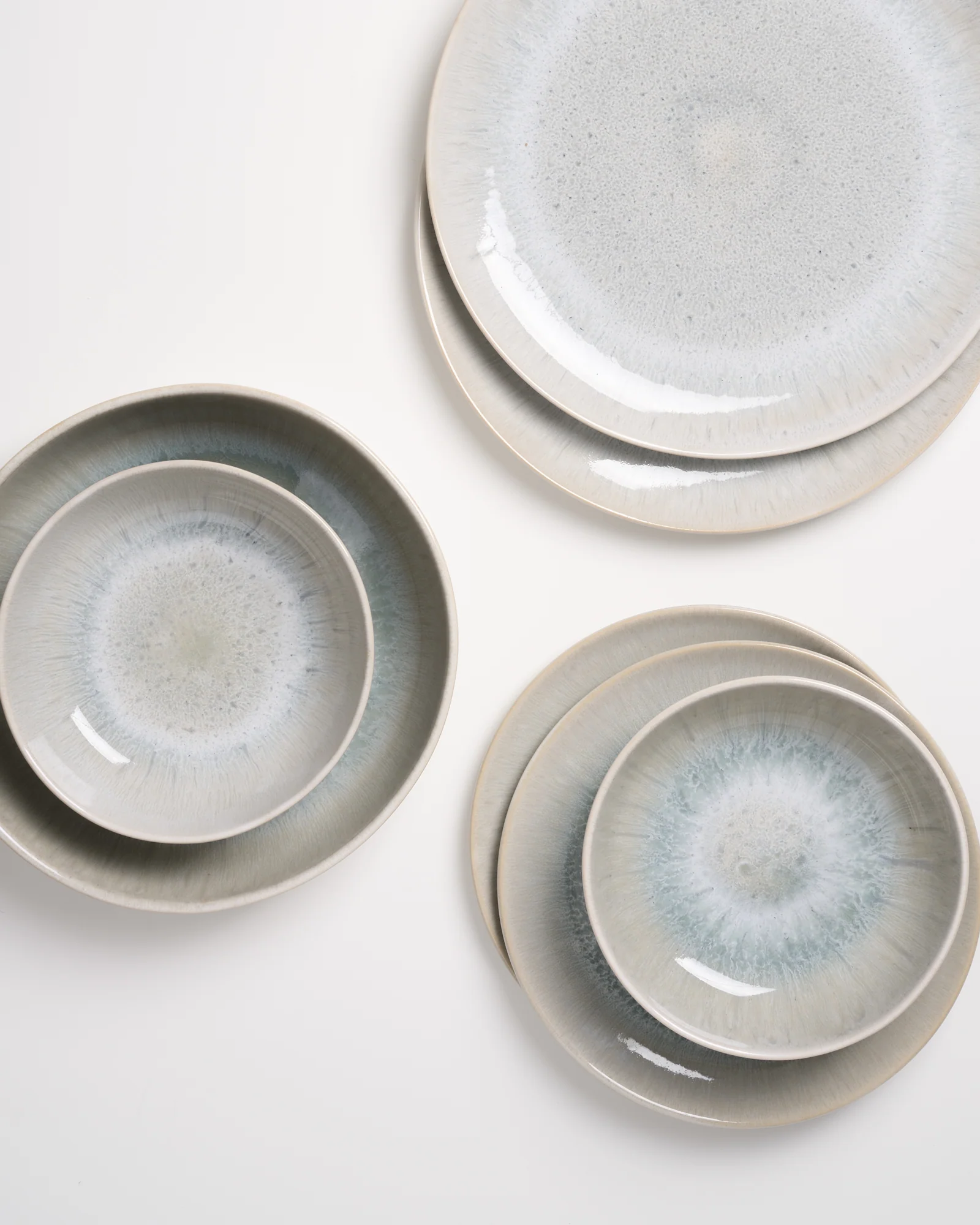 Areia Geschirr-Set modern grau 7-teilig - Image 2
