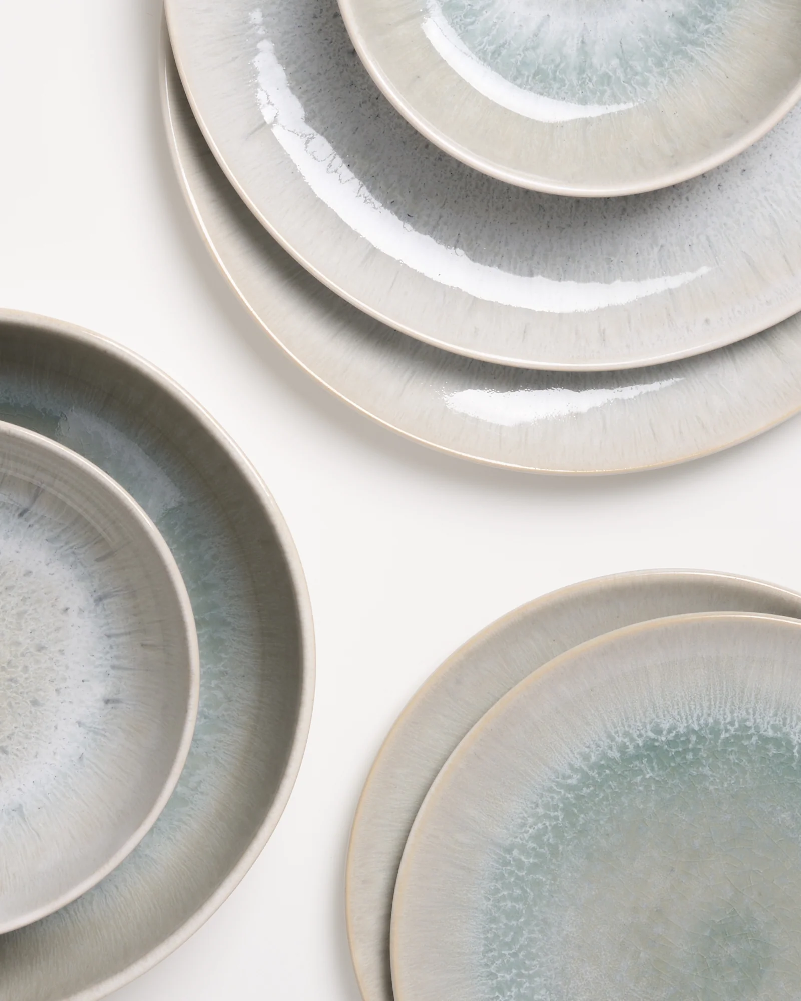 Areia Geschirr-Set modern grau 7-teilig - Image 7
