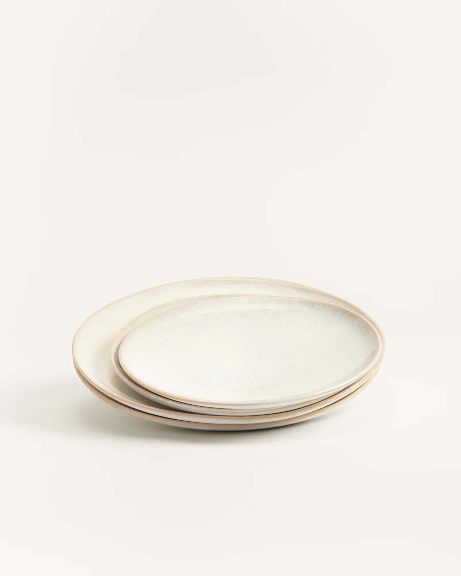 Areia Teller-Set sand 4-teilig
