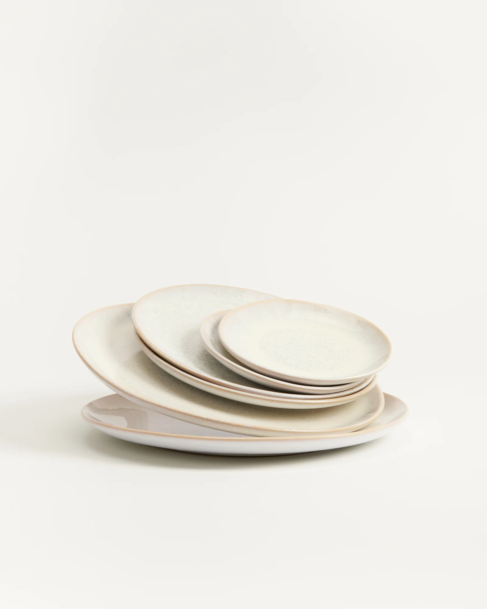 Areia Teller-Set sand 6-teilig - Image 2