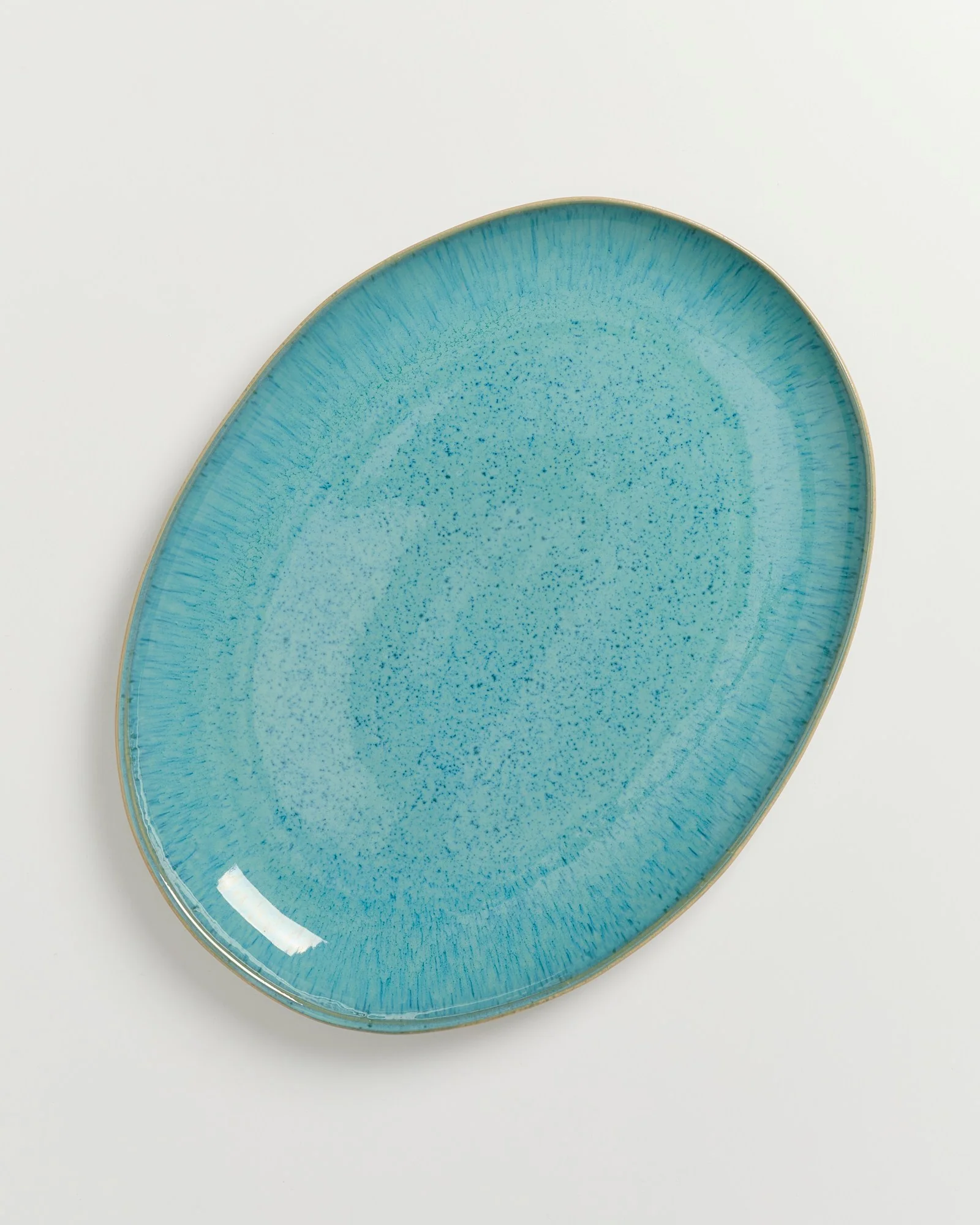 Areia Servierplatte L oval aqua - Image 2