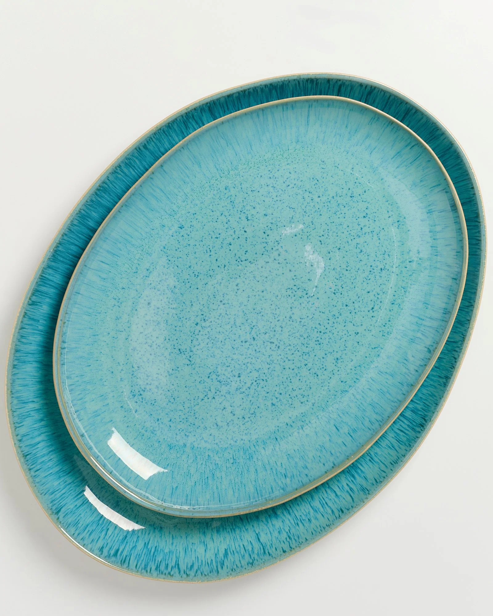 Areia Servierplatte L oval aqua - Image 5