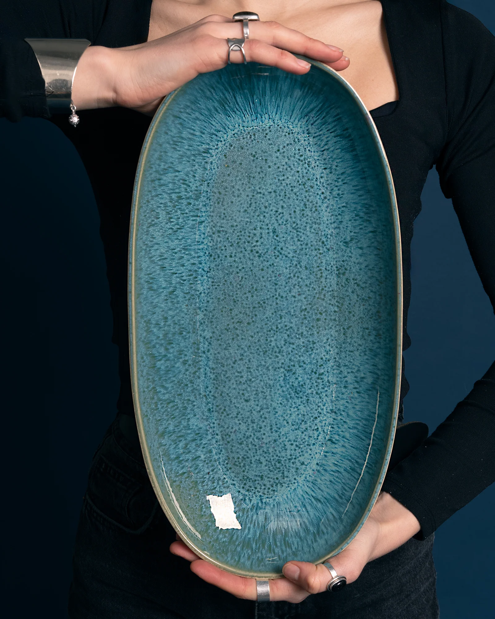 Areia Servierplatte XL aqua - Image 2