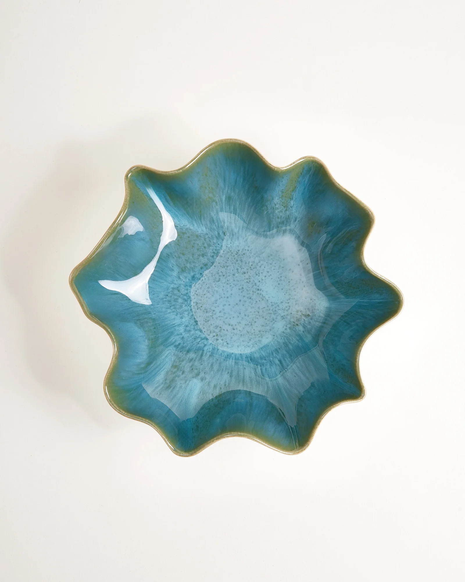 Areia Servierschale groß shell aqua - Image 3
