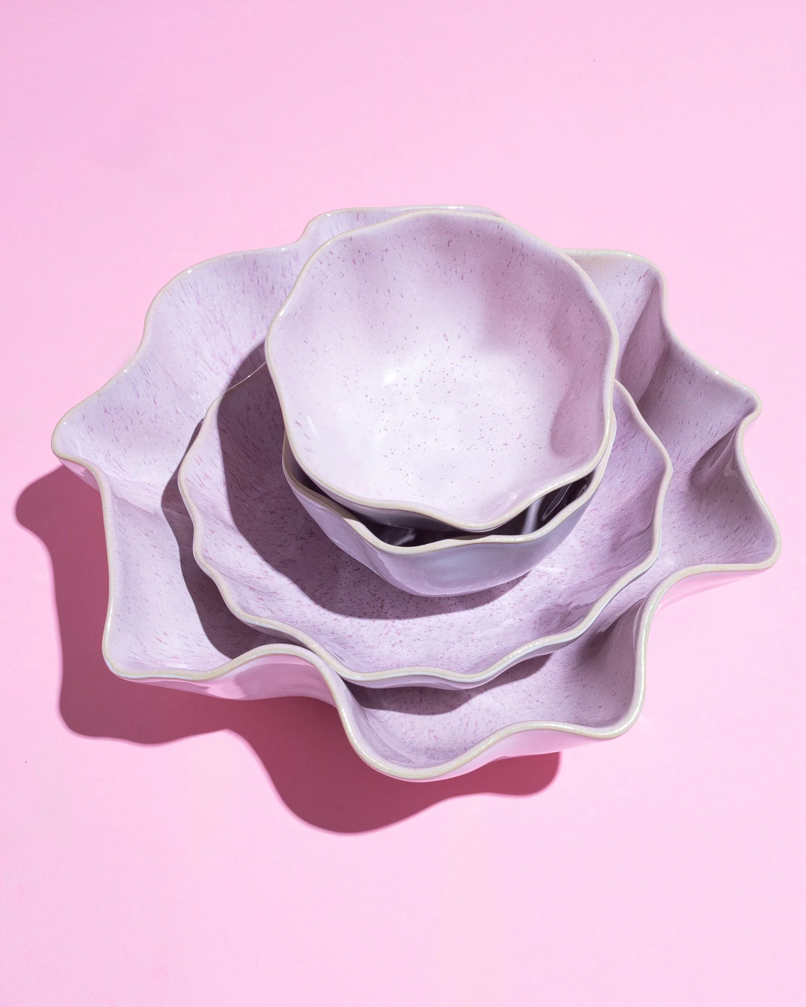 Areia Servierschale groß shell rosé - Image 6