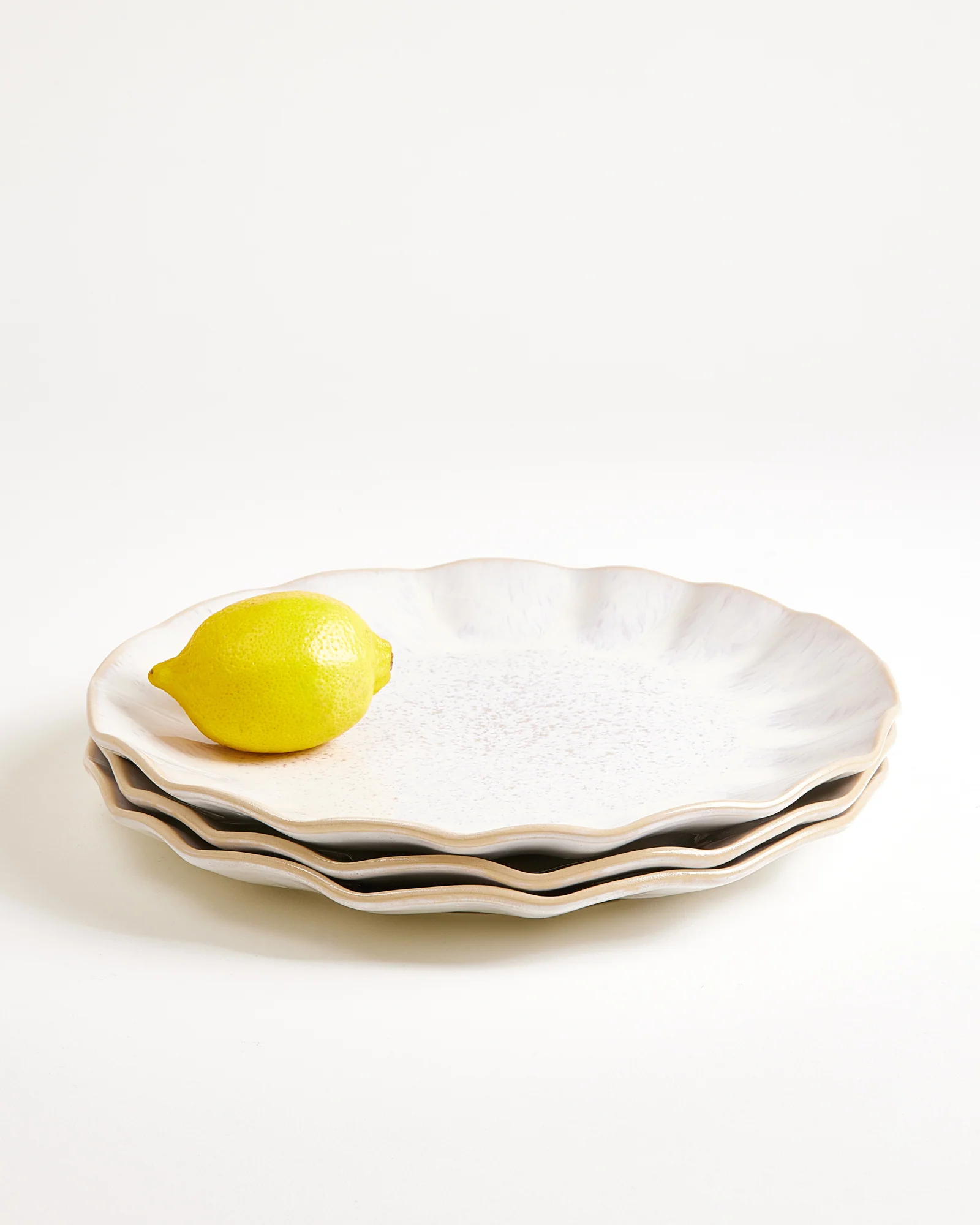 Areia Teller groß shell sand - Image 3