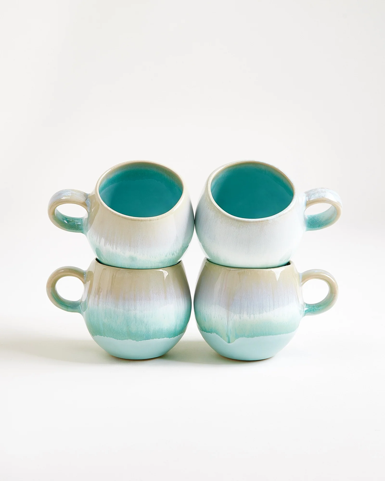 Bica Tasse klein mint 4er-Set