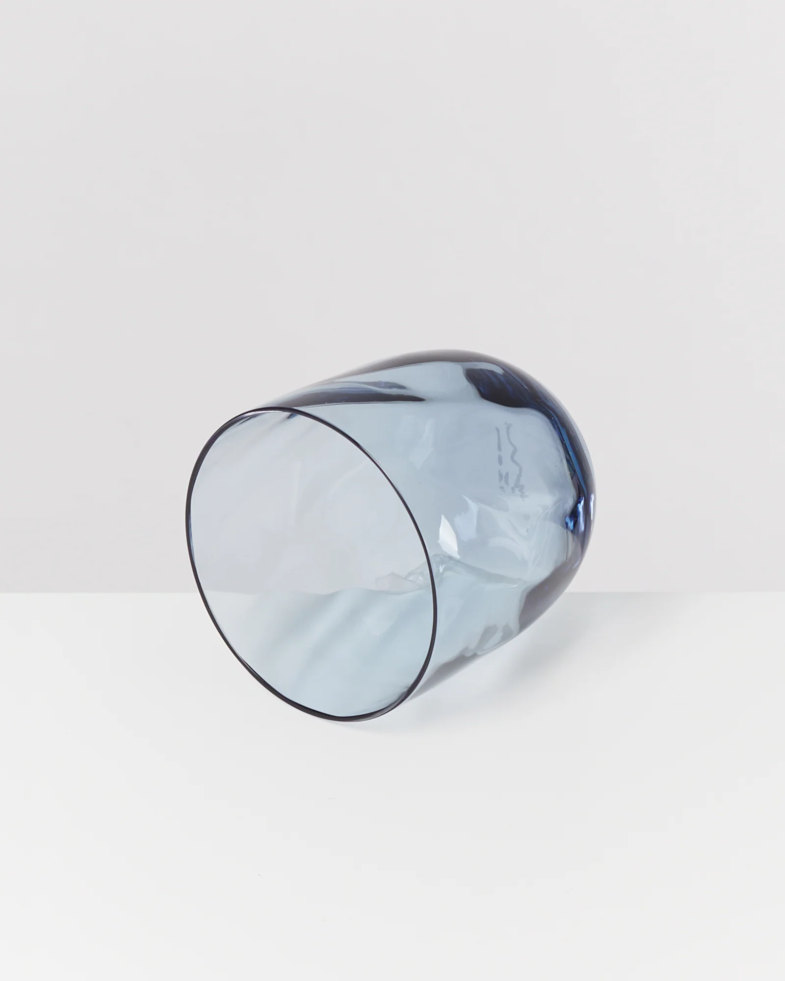 Calma Glas klein swirl blau - Image 2