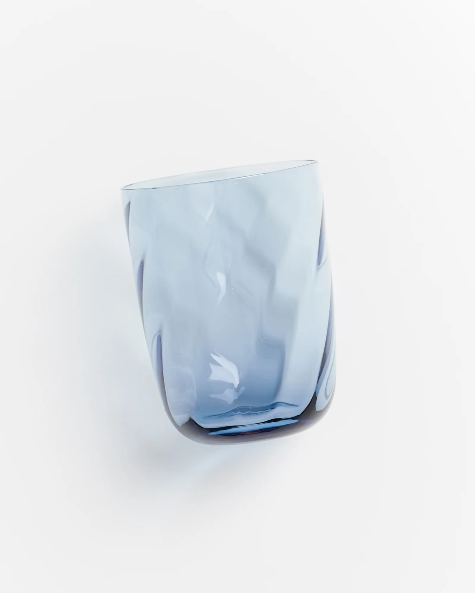 Calma Glas groß swirl blau - Image 4