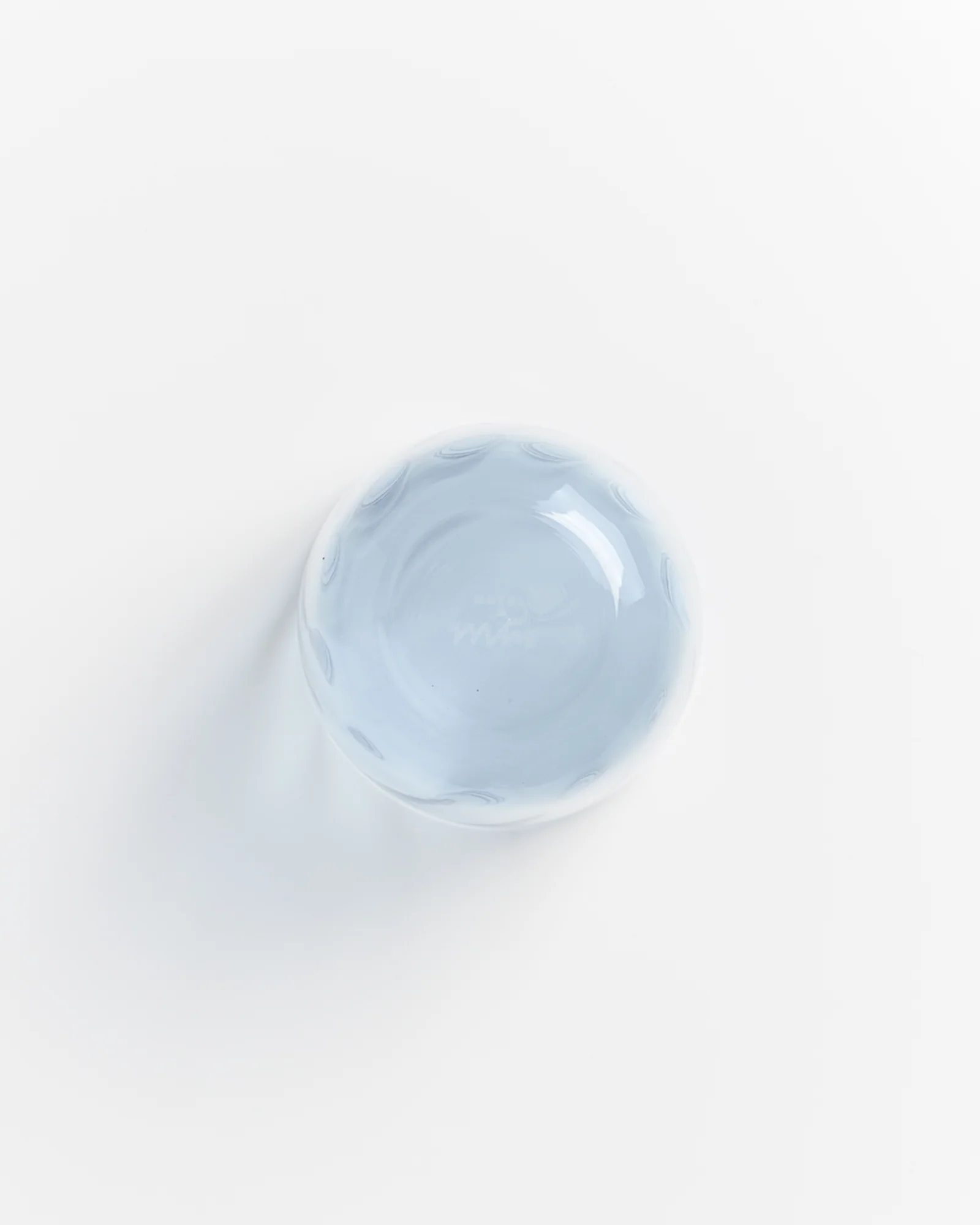Calma Glas groß swirl blau - Image 6