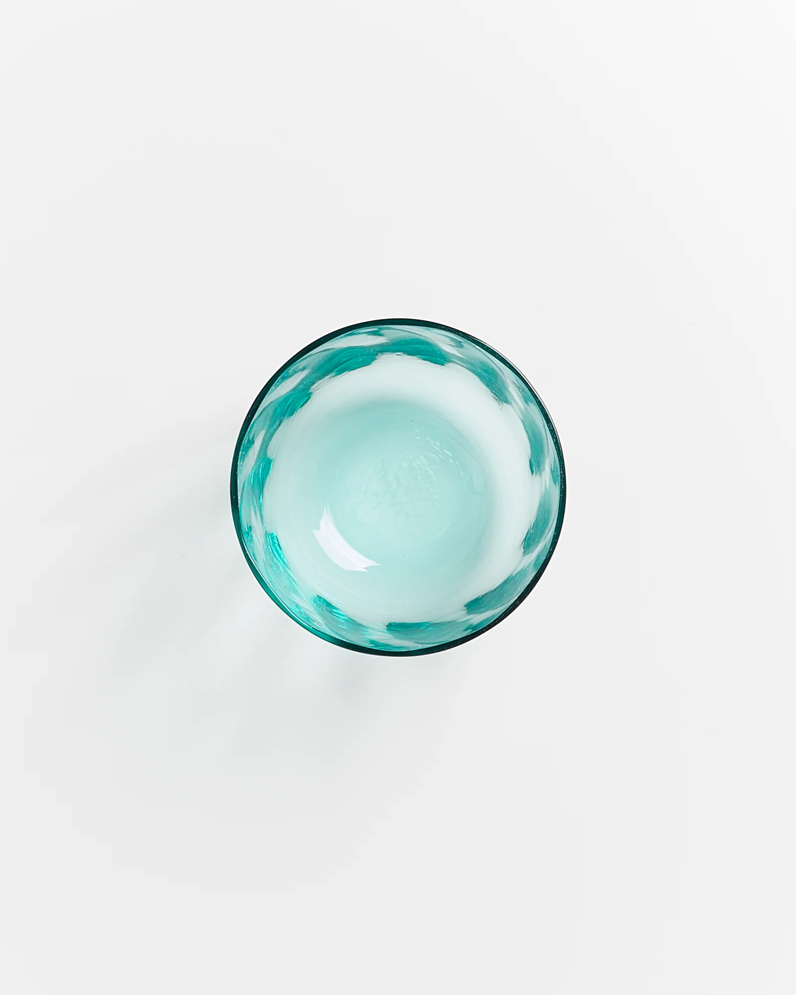 Calma Glas klein swirl grün - Image 5