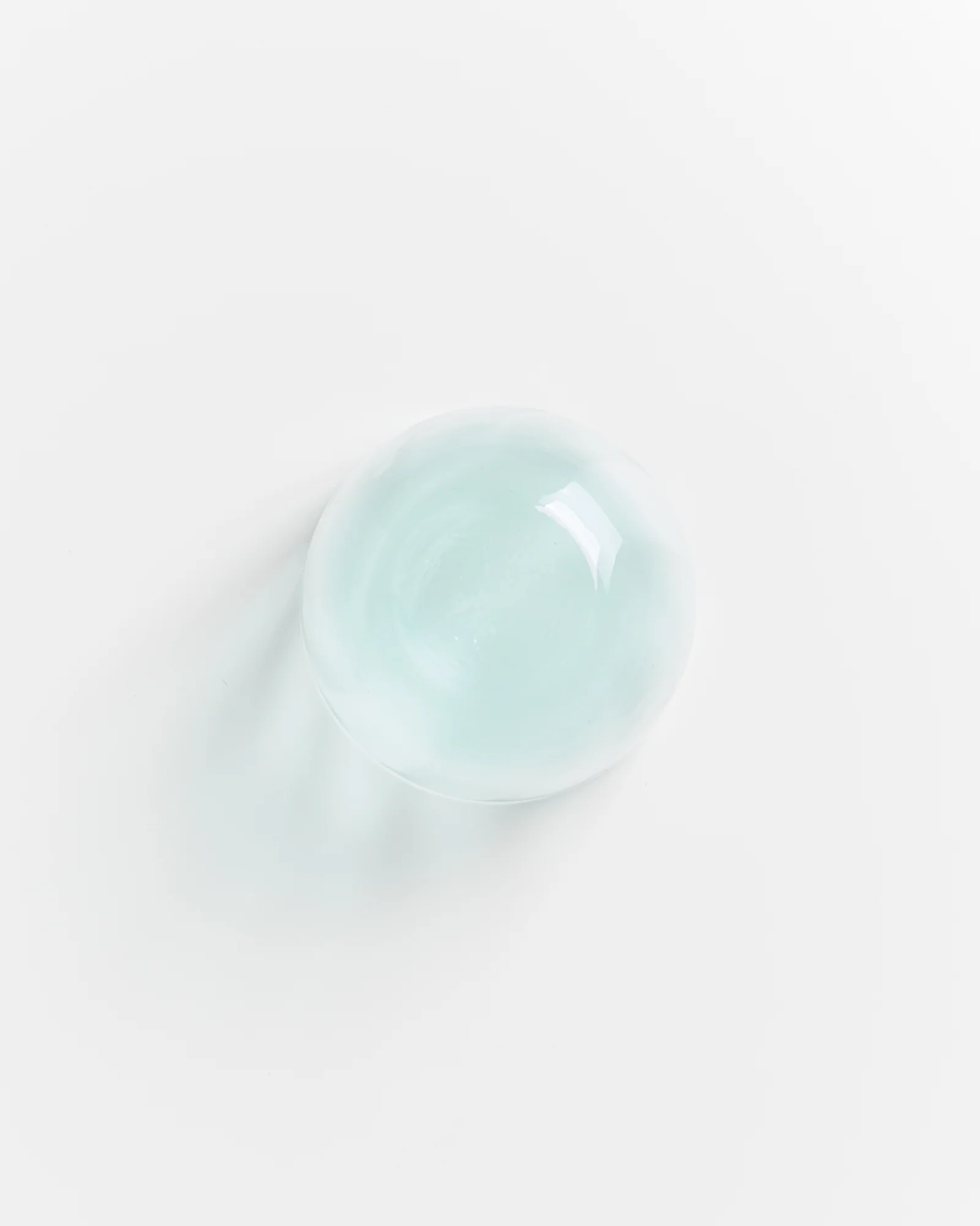 Calma Glas klein swirl grün - Image 6