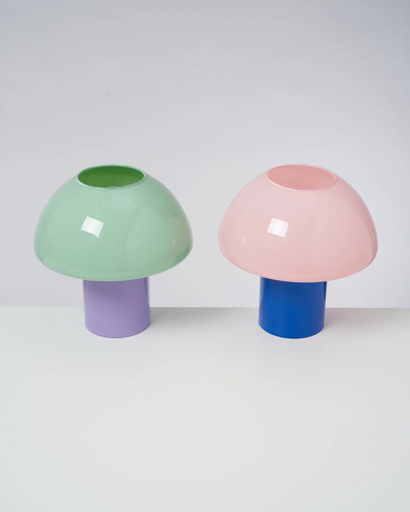 Cogumelo Glaslampe mint lila - Image 4
