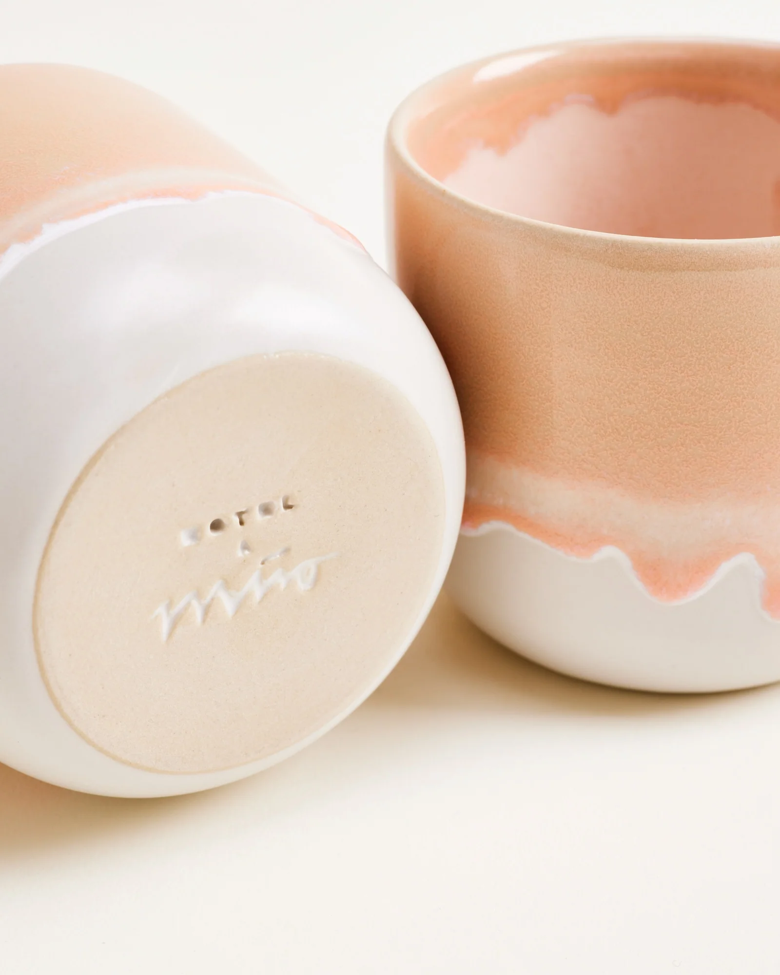 Coimbra Becher klein apricot - Image 3