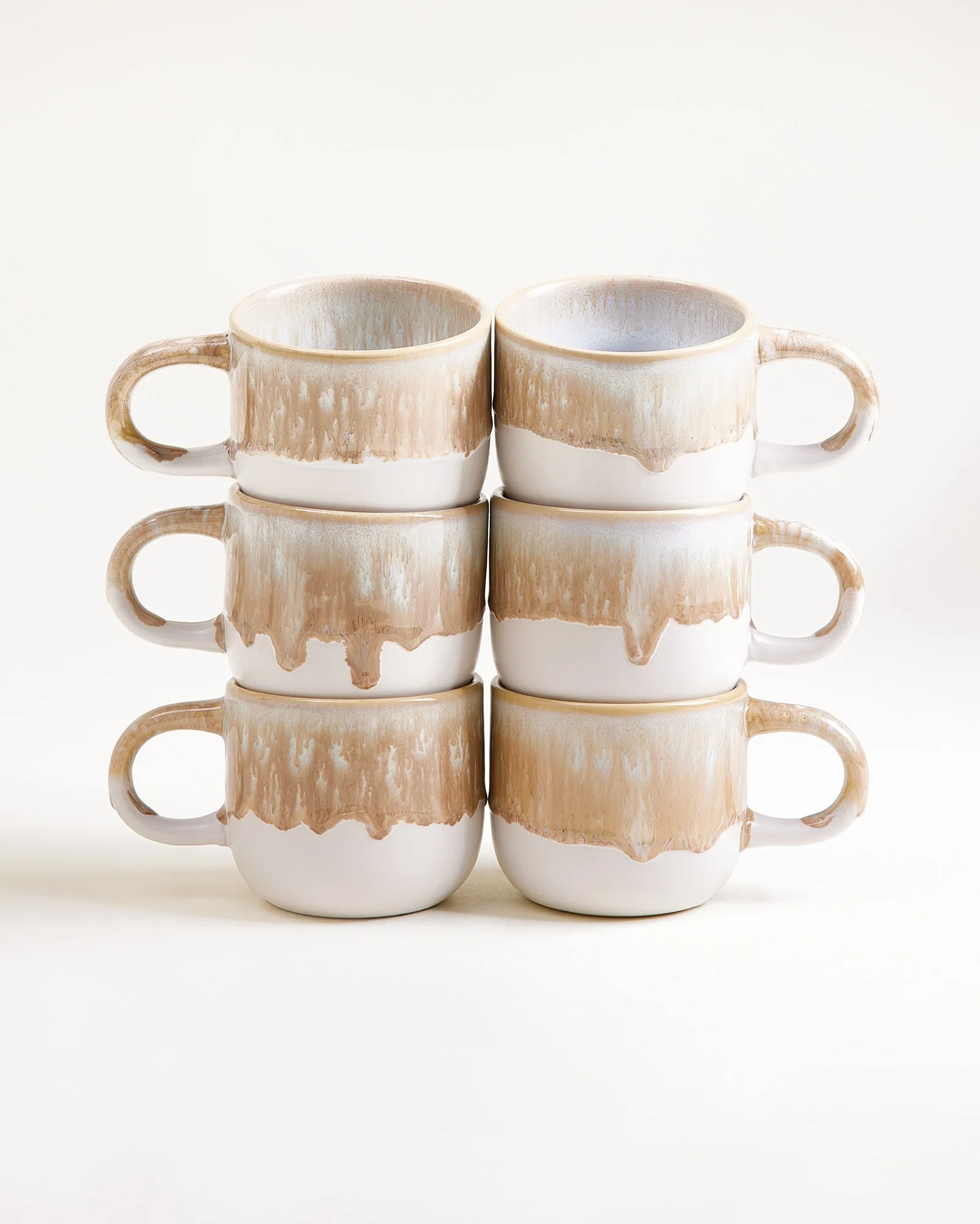 Coimbra Tasse klein sand 6er-Set
