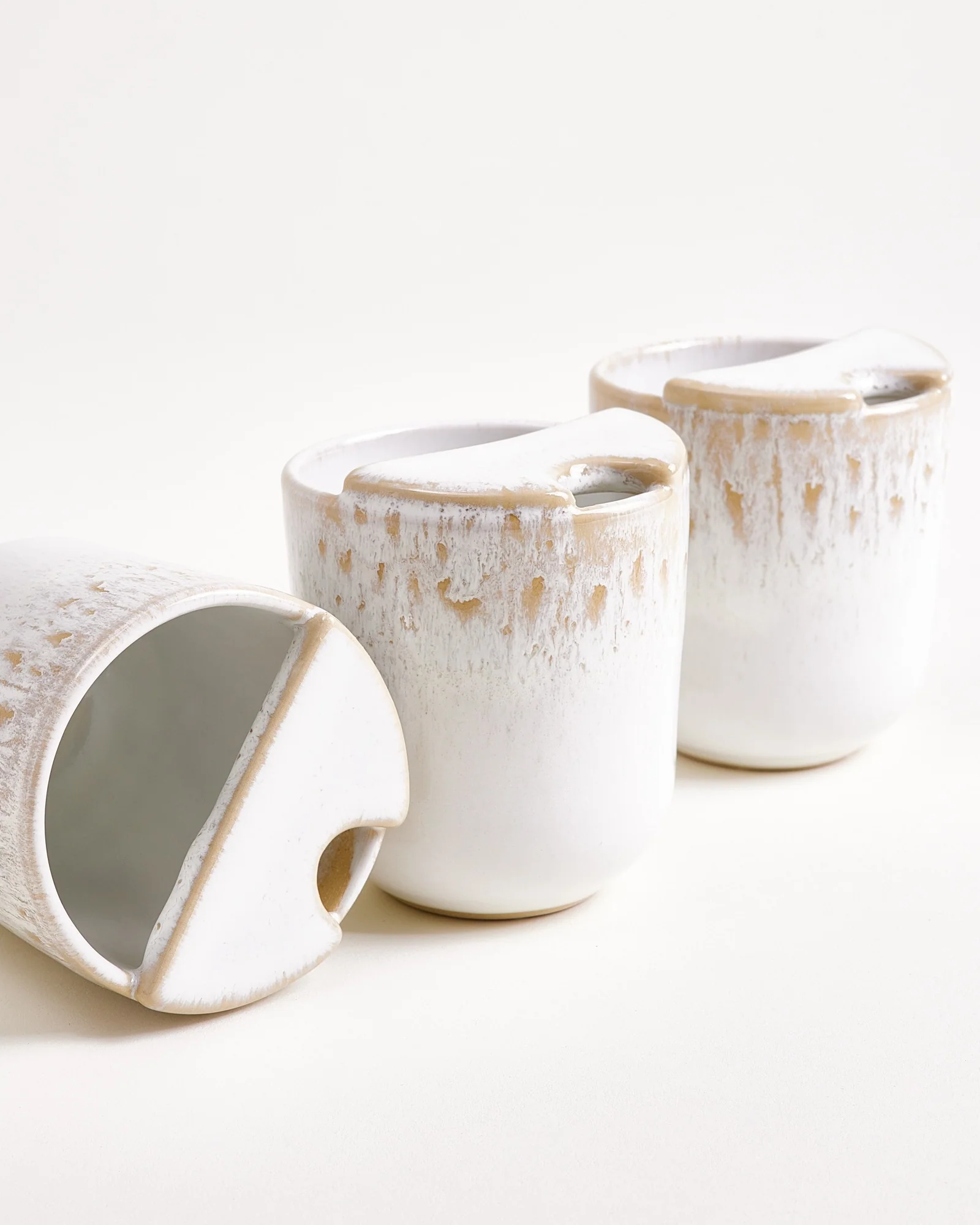 Copa Alto Becher klein To-Go sand weiß - Image 7