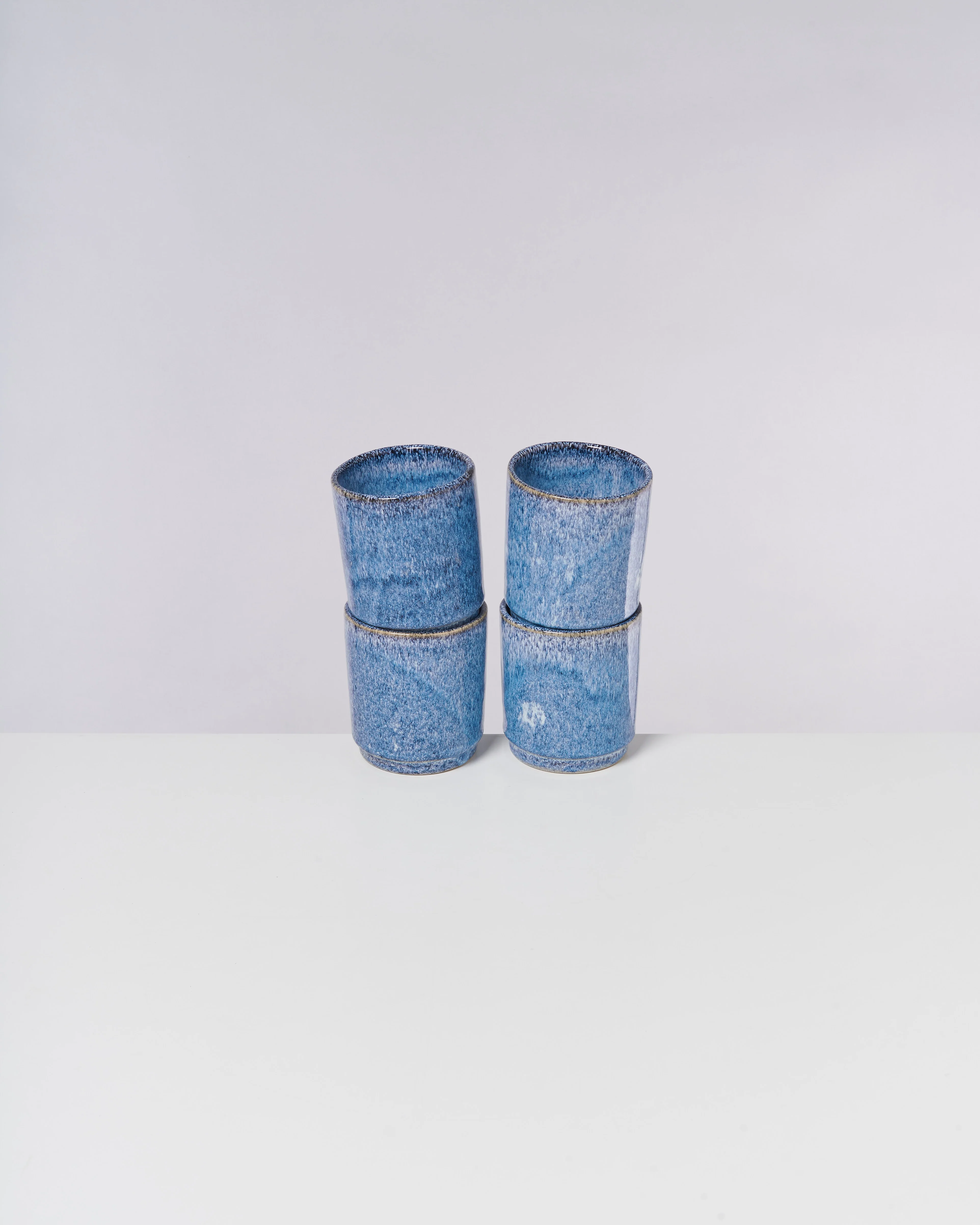 Cordoama Becher groß blau 4er-Set