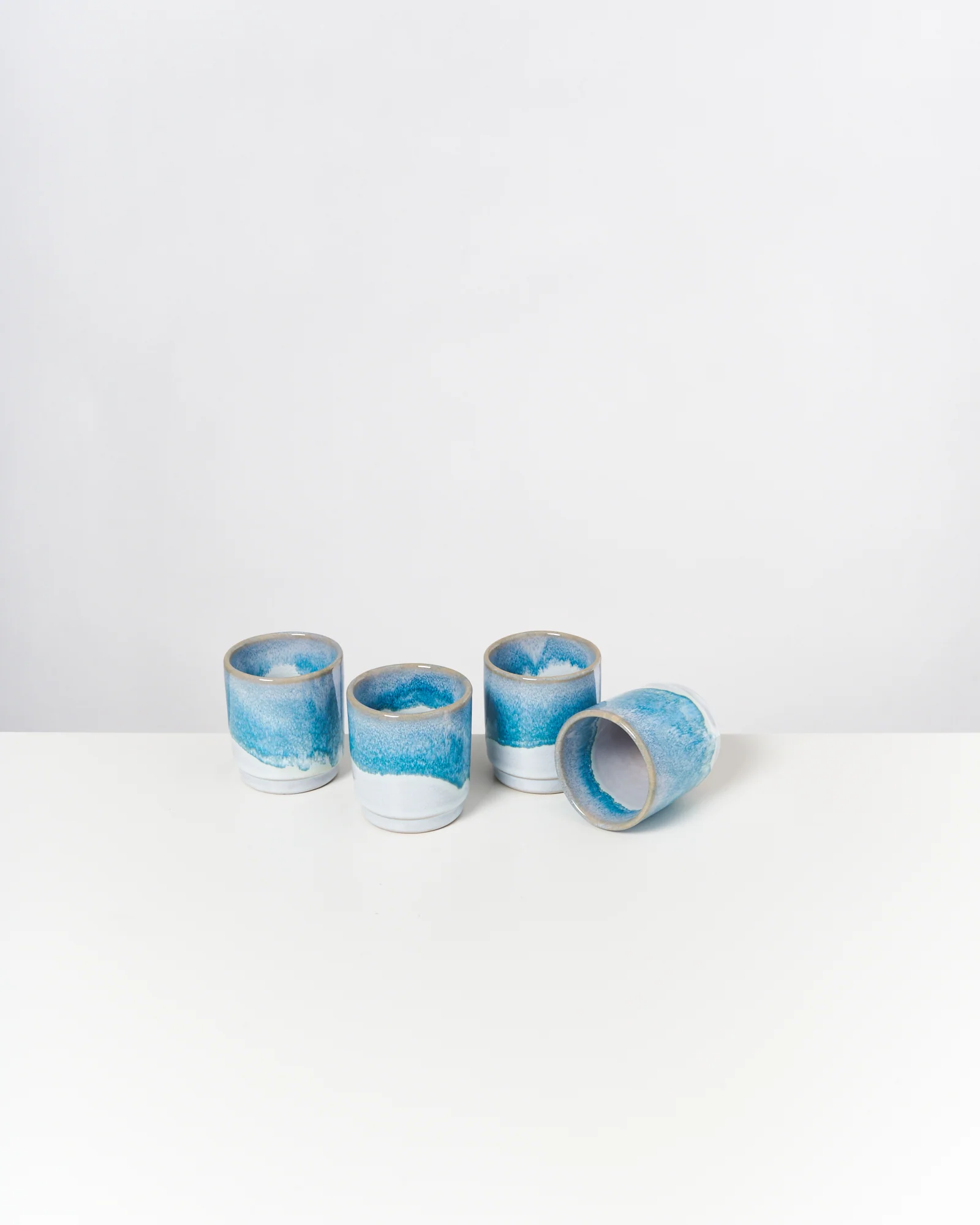 Cordoama Becher klein aqua 4er-Set