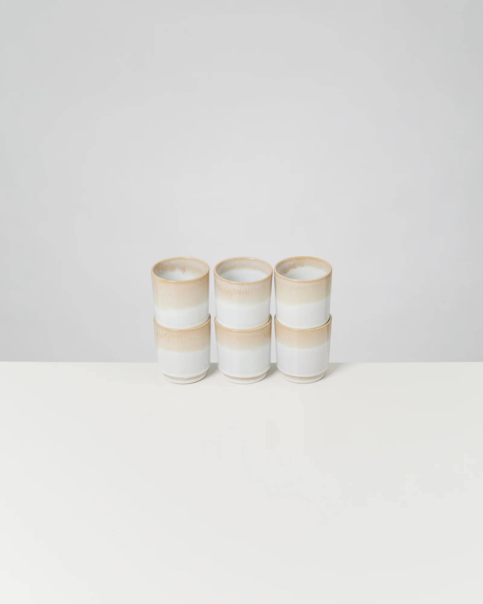 Cordoama Becher klein sand 6er-Set