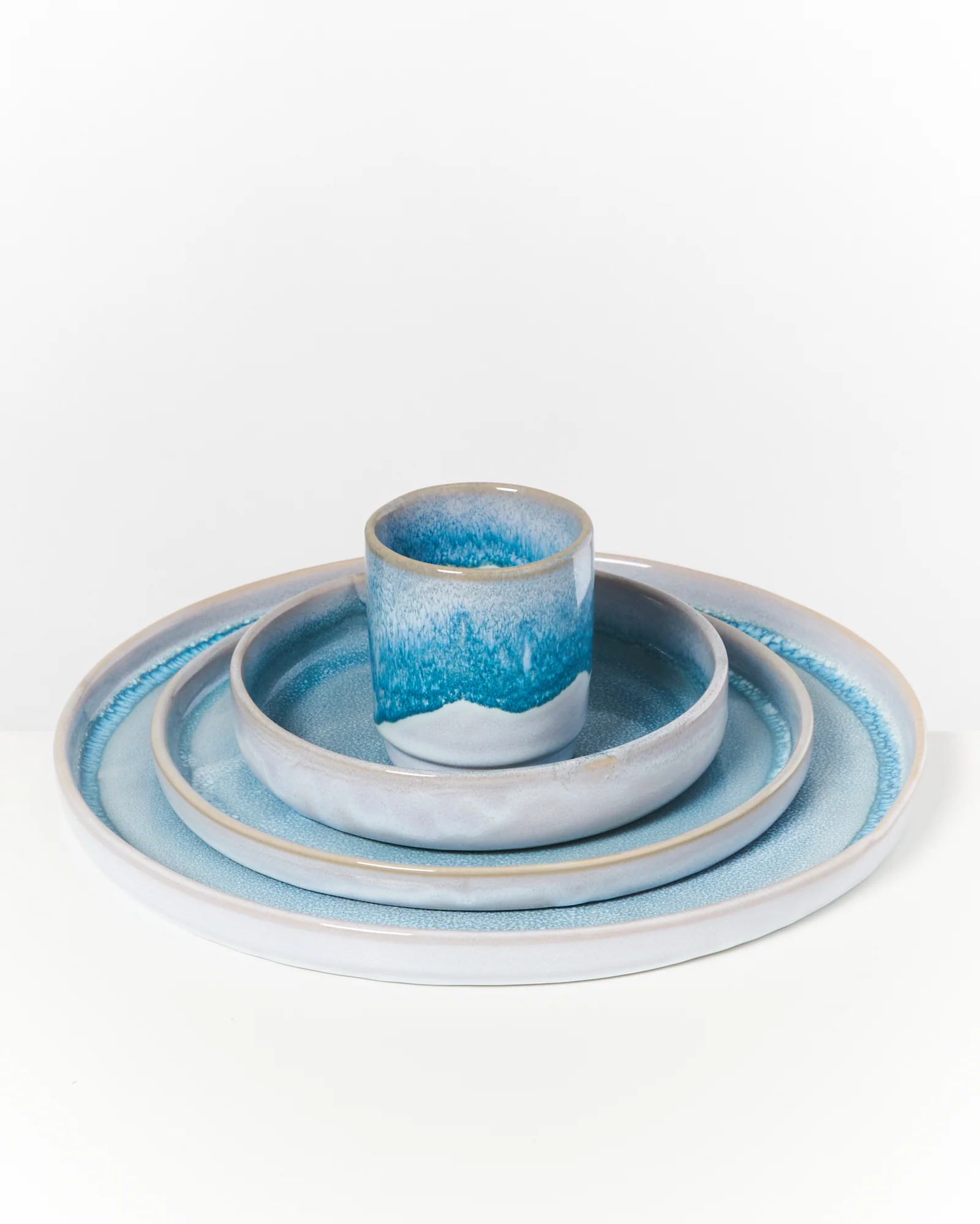Cordoama Teller groß aqua - Image 3
