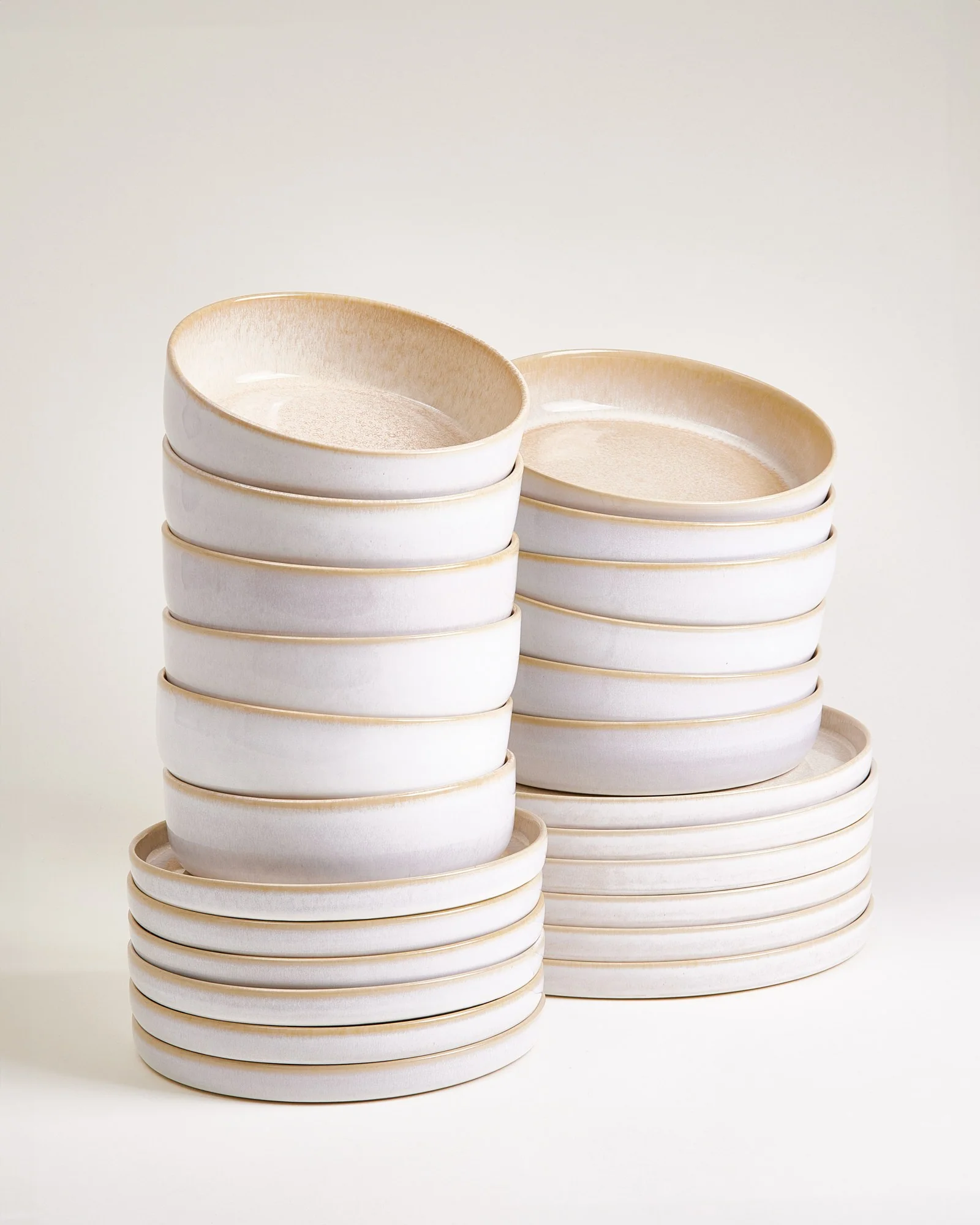 Cordoama Geschirr-Set sand 24-teilig
