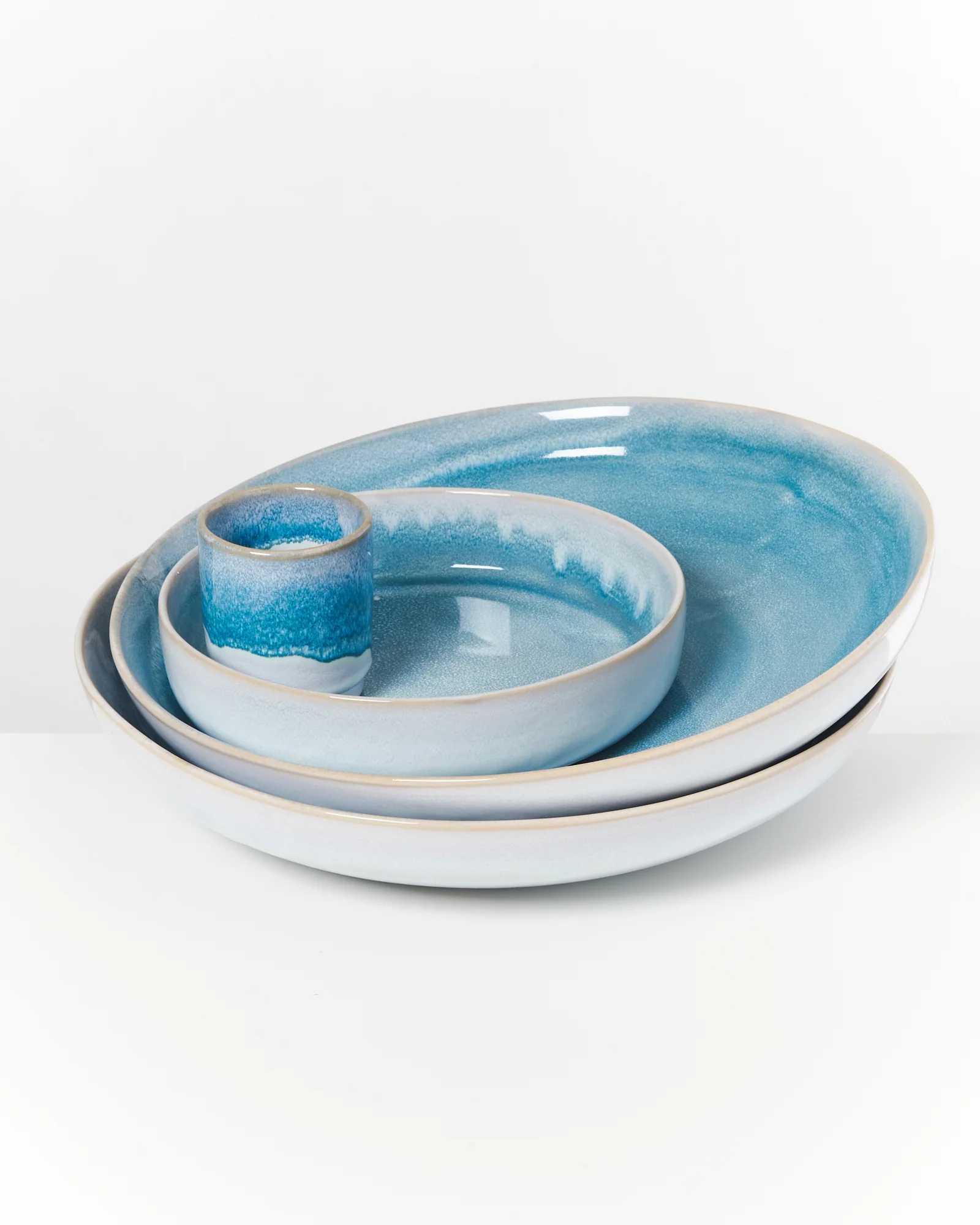 Cordoama Servierschale groß classic aqua - Image 3