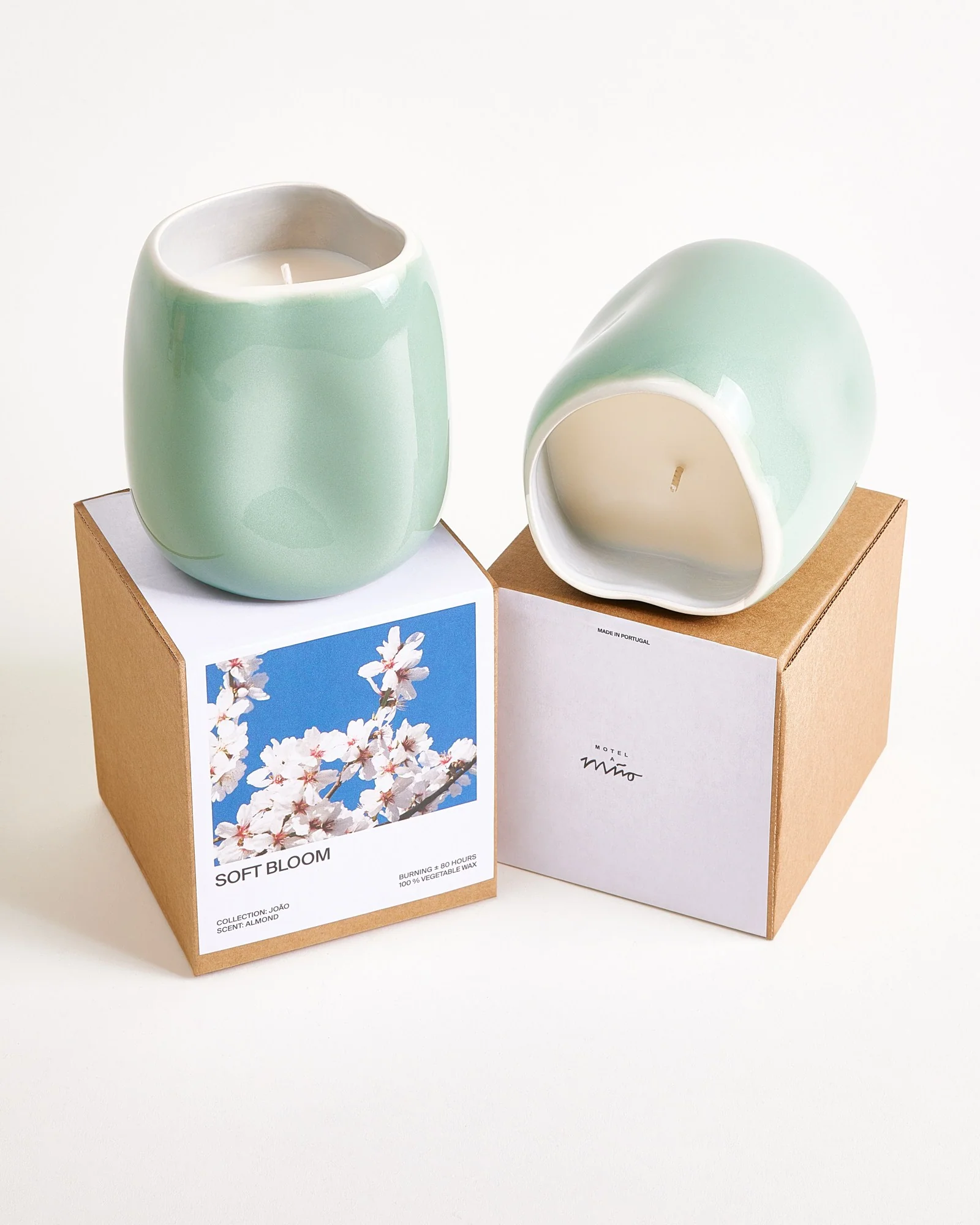 João Duftkerze Soft Bloom salbei hellblau - Image 3