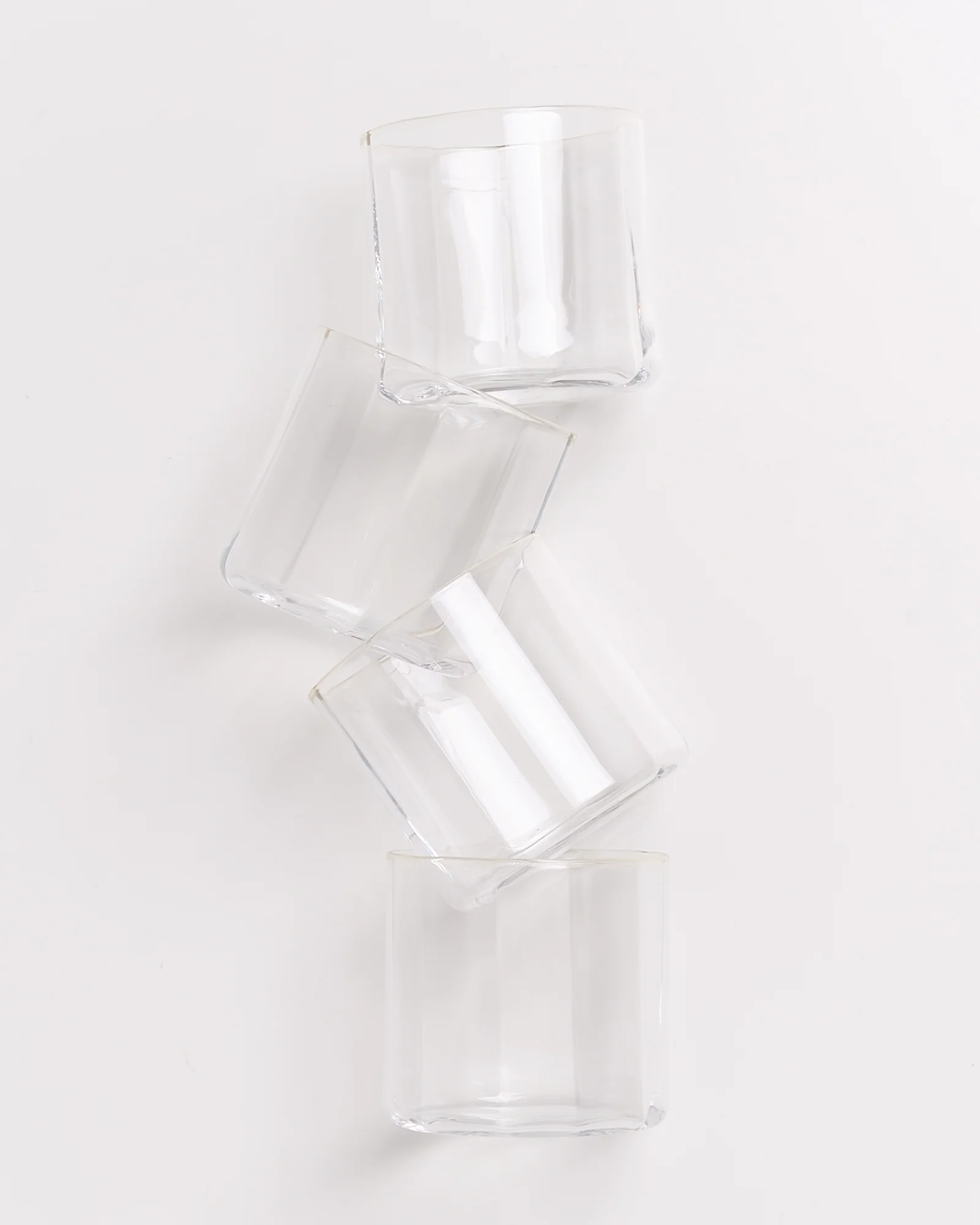 Joia Glas klein flower transparent 4er-Set - Image 2