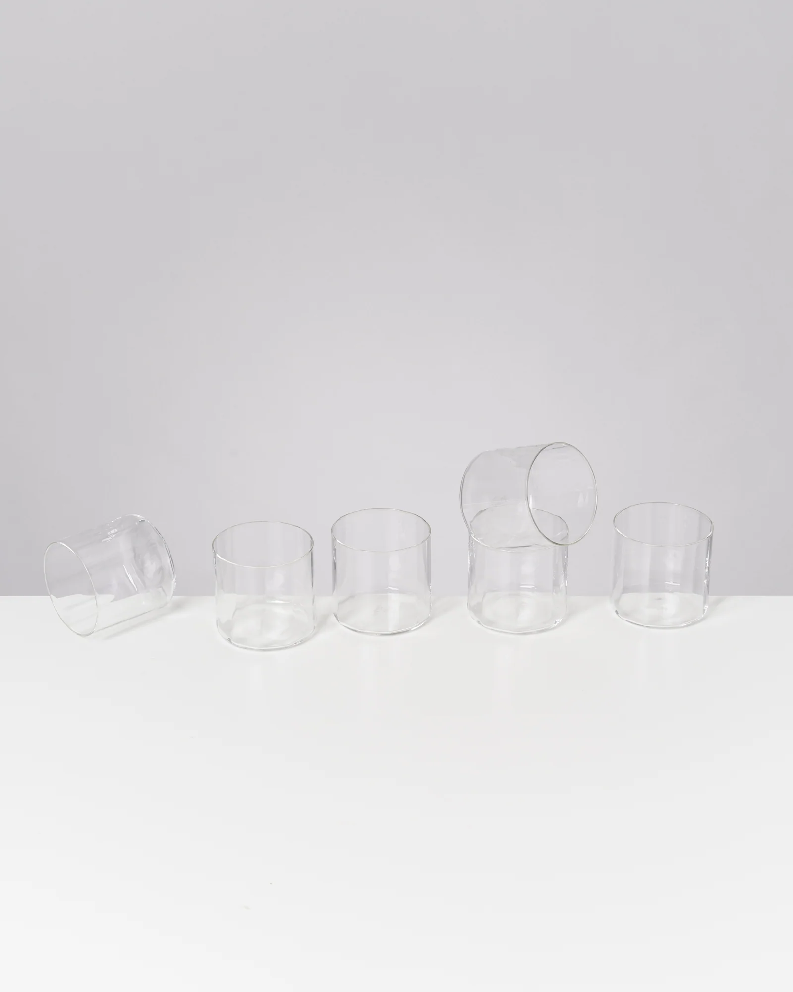 Joia Glas klein flower transparent 6er-Set
