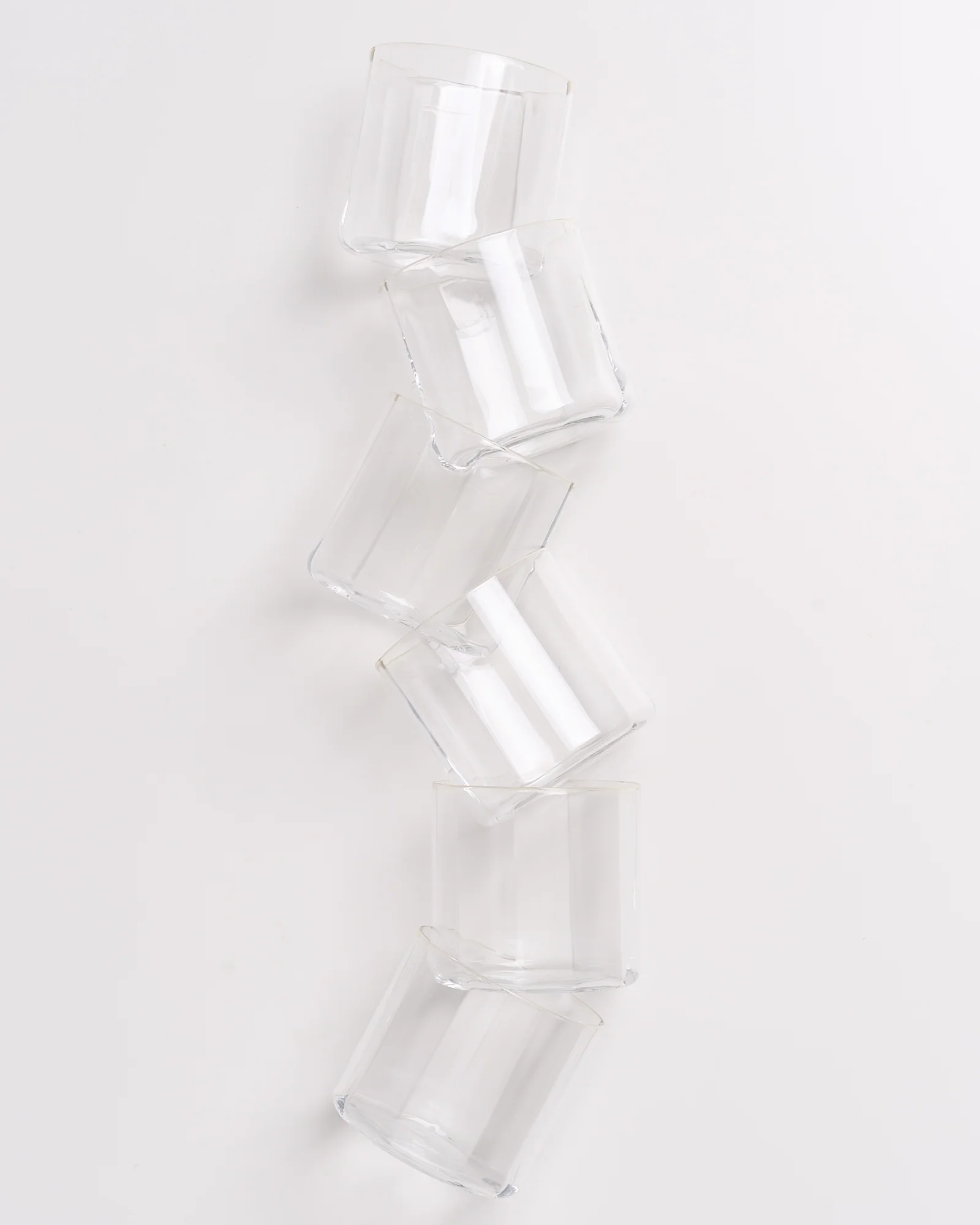 Joia Glas klein flower transparent 6er-Set - Image 2