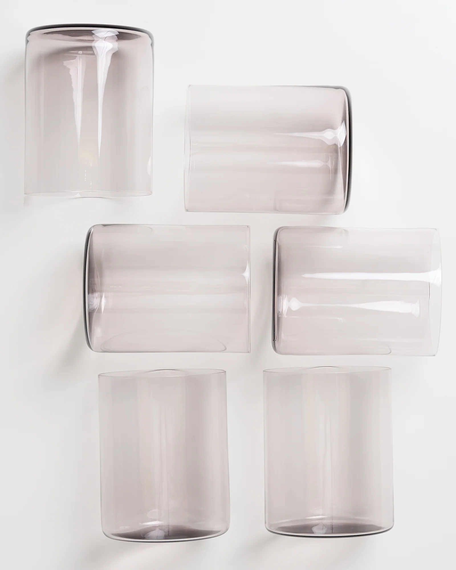 Joia Glas groß grau 6er-Set - Image 3