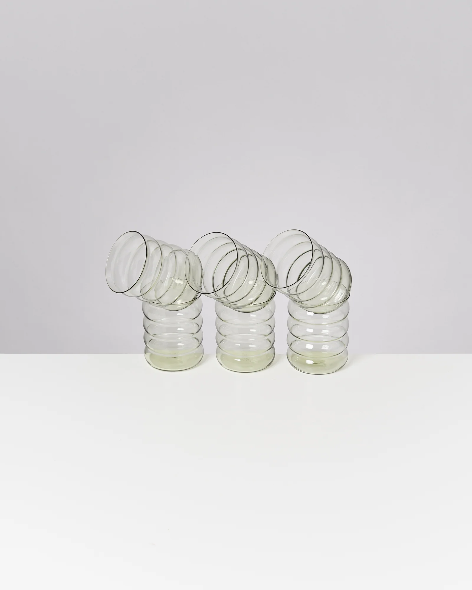 Joia Glas groß bubble smaragd 6er-Set - Image 4