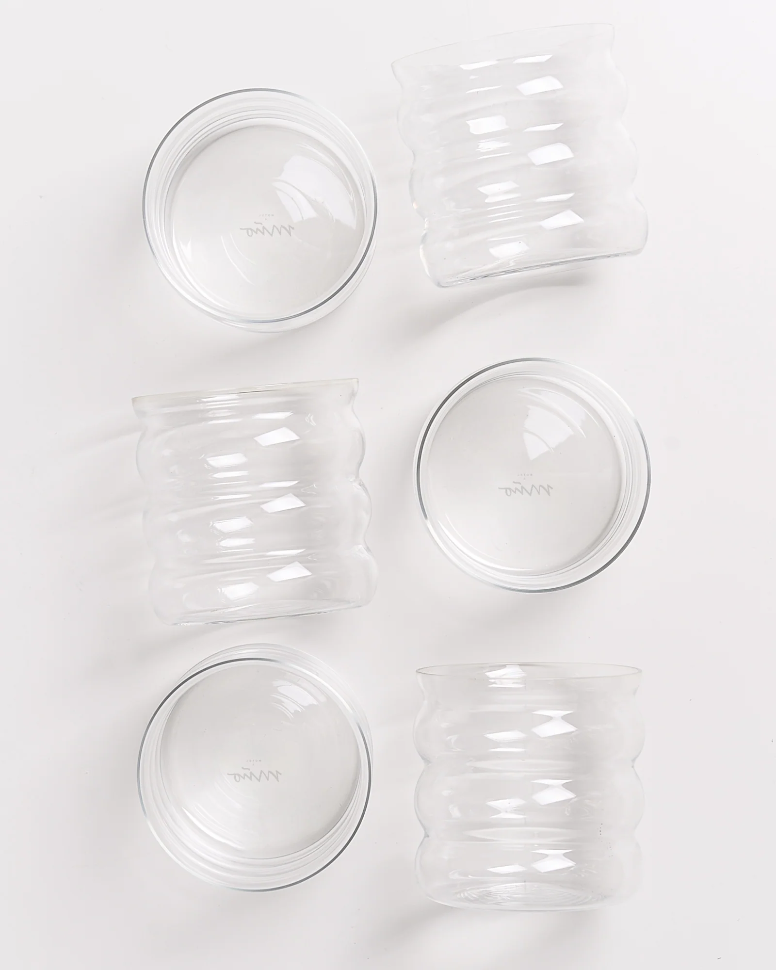 Joia Glas klein bubble transparent 6er-Set - Image 2