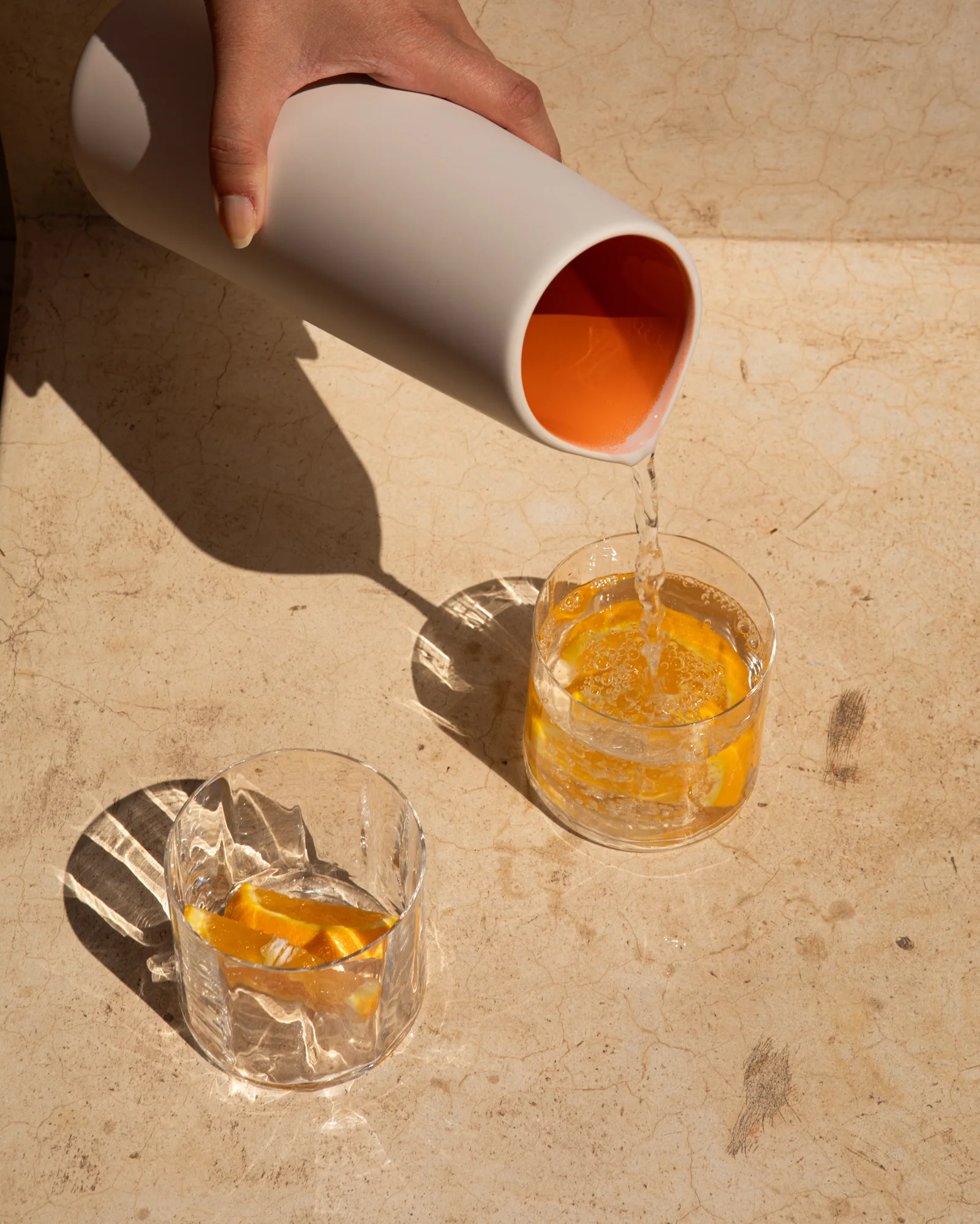 Joia Glas klein flower transparent - Image 3