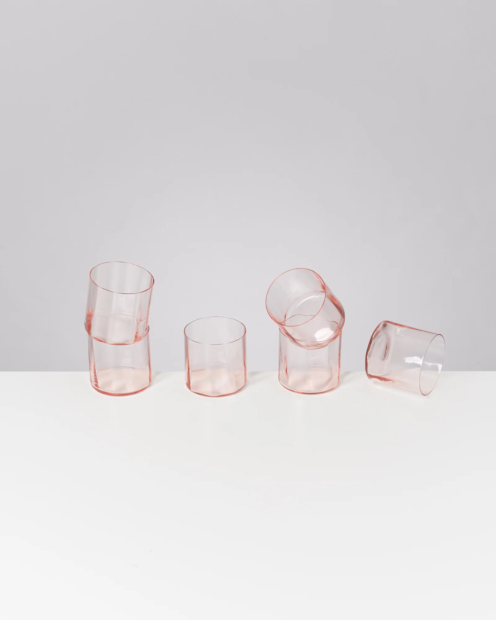 Joia Glas klein flower rosé - Image 2
