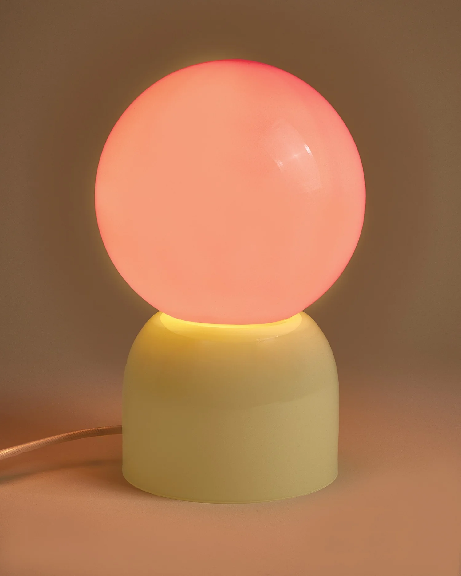 Lumo Glaslampe rosa hellgrün - Image 2