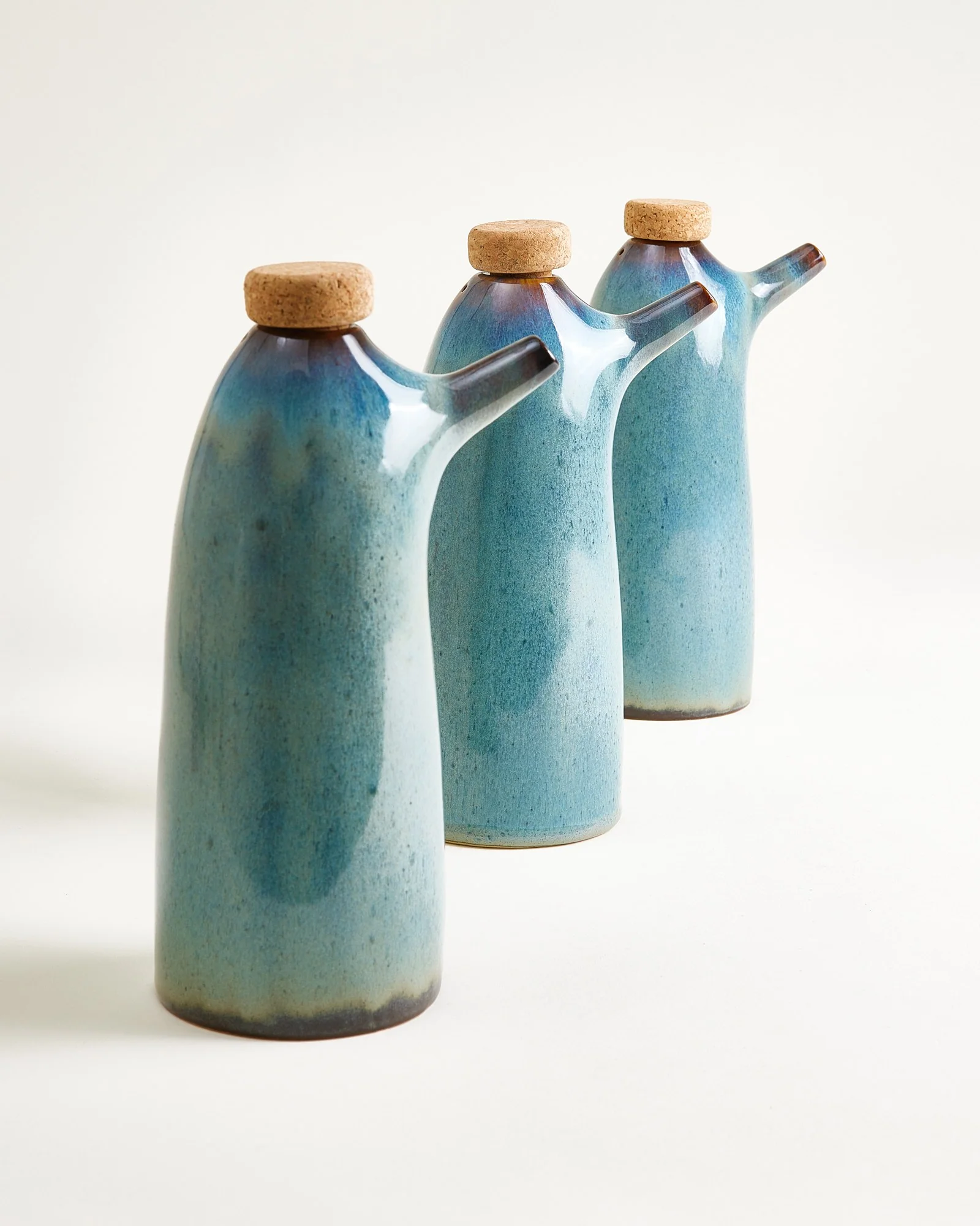Madeira Essig- & Ölflasche grünblau - Image 7