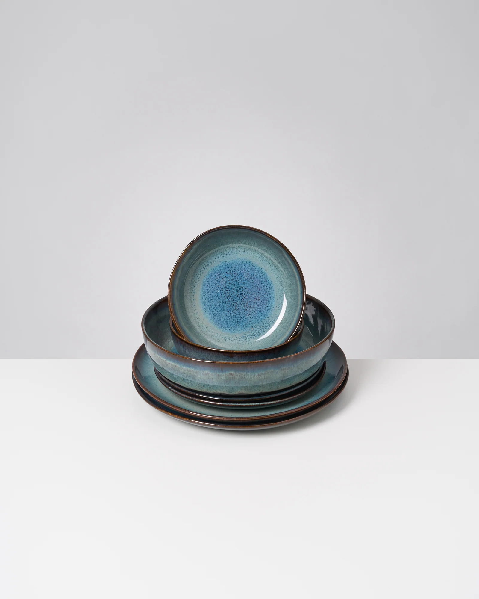 Madeira Geschirr-Set modern grünblau 7-teilig - Image 2